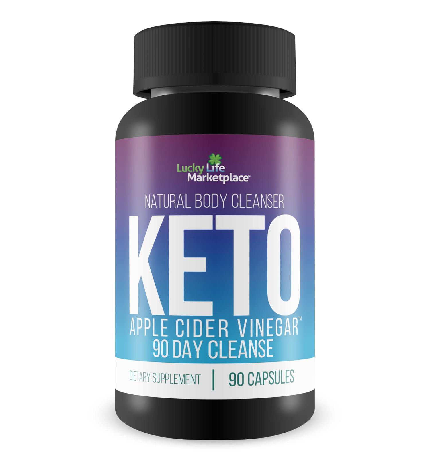 3X Keto Apple Cider Vinegar 90-Day Cleanse | Detox Naturally Support Digestion & Immune Health | Keto Pills for Men & Women - Buy Online on GoSupps.com