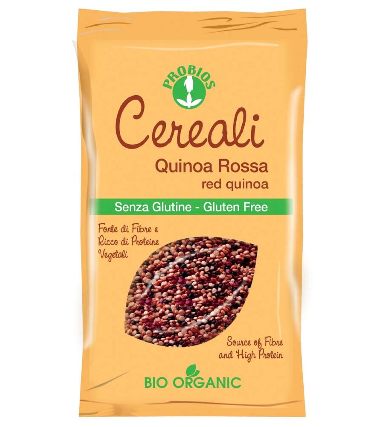 Probios Organic Gluten Free Red Quinoa Cereals 400g