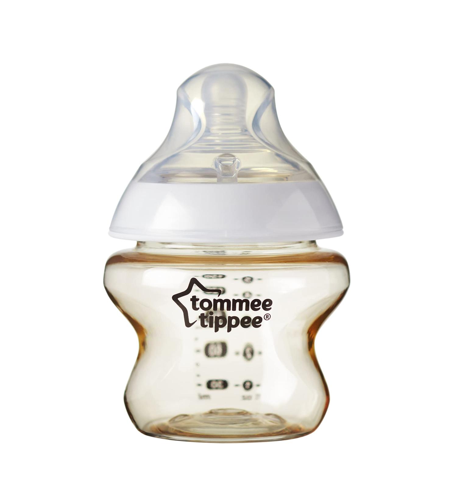 Tommee Tippee Advanced Anti-Colic Baby Bottle Starter Kit Slow and Medium-Flow Breast-Like Teats for a Natural Latch Triple-Vented Anti-Colic Wand Purple - Buy Online on GoSupps.com