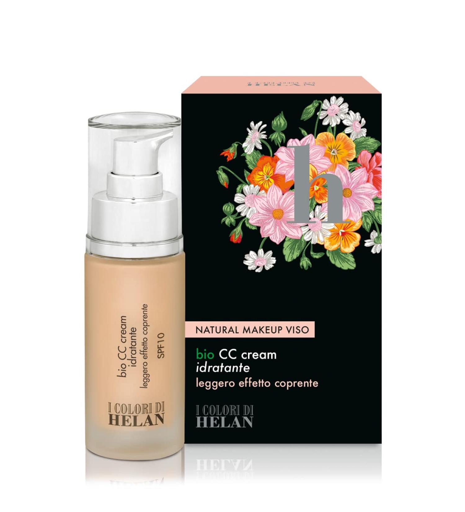 Helan Organic CC Cream Hydrating Riso 30 mL - Natural Skin Care Moisturizing Face Cream for Glowing Complexion - Shop Internationally - Buy Online on GoSupps.com
