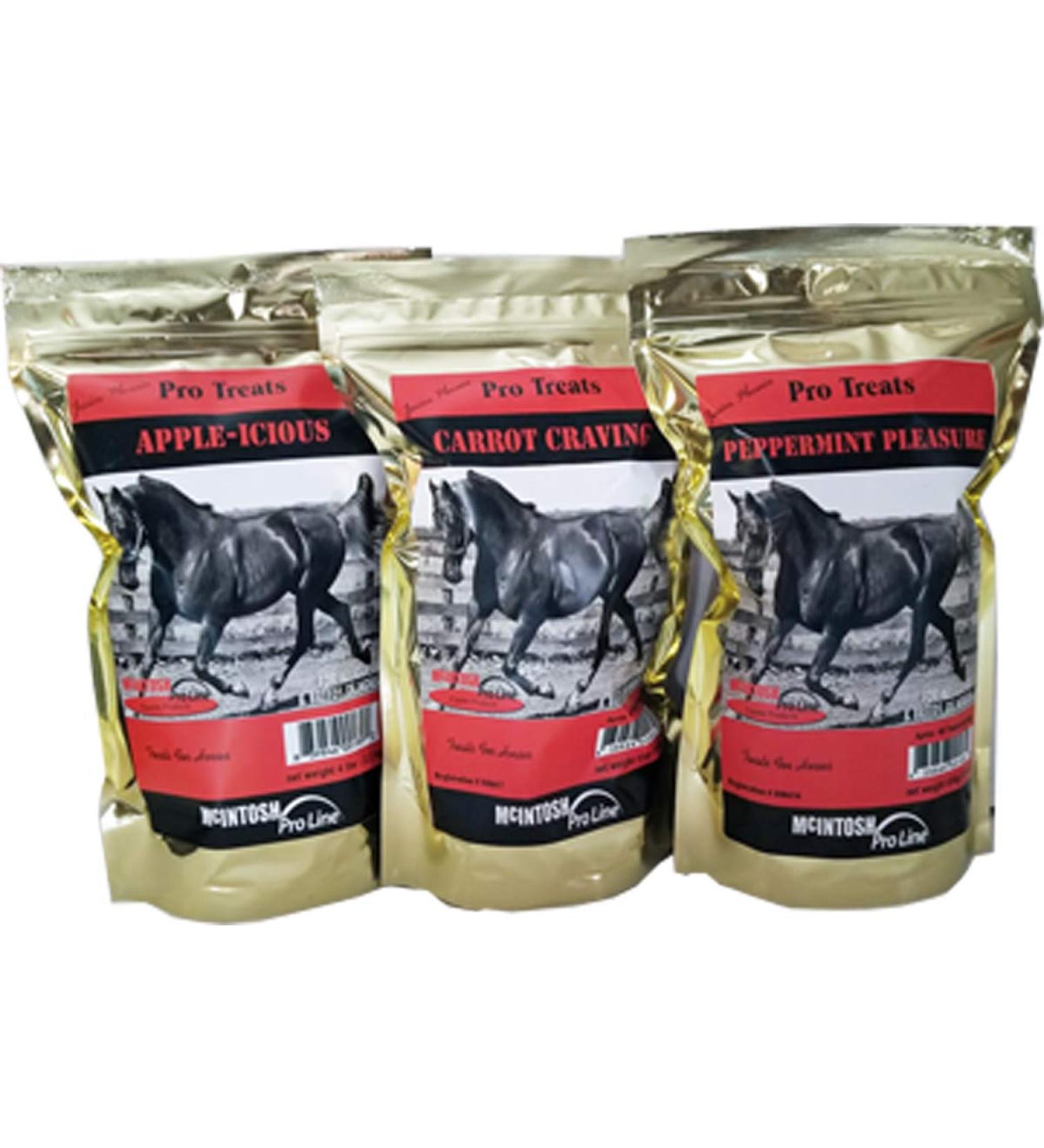 McIntosh Pro Line Pro Treat 3 Pack Apple Carrot Peppermint - Buy Online on GoSupps.com