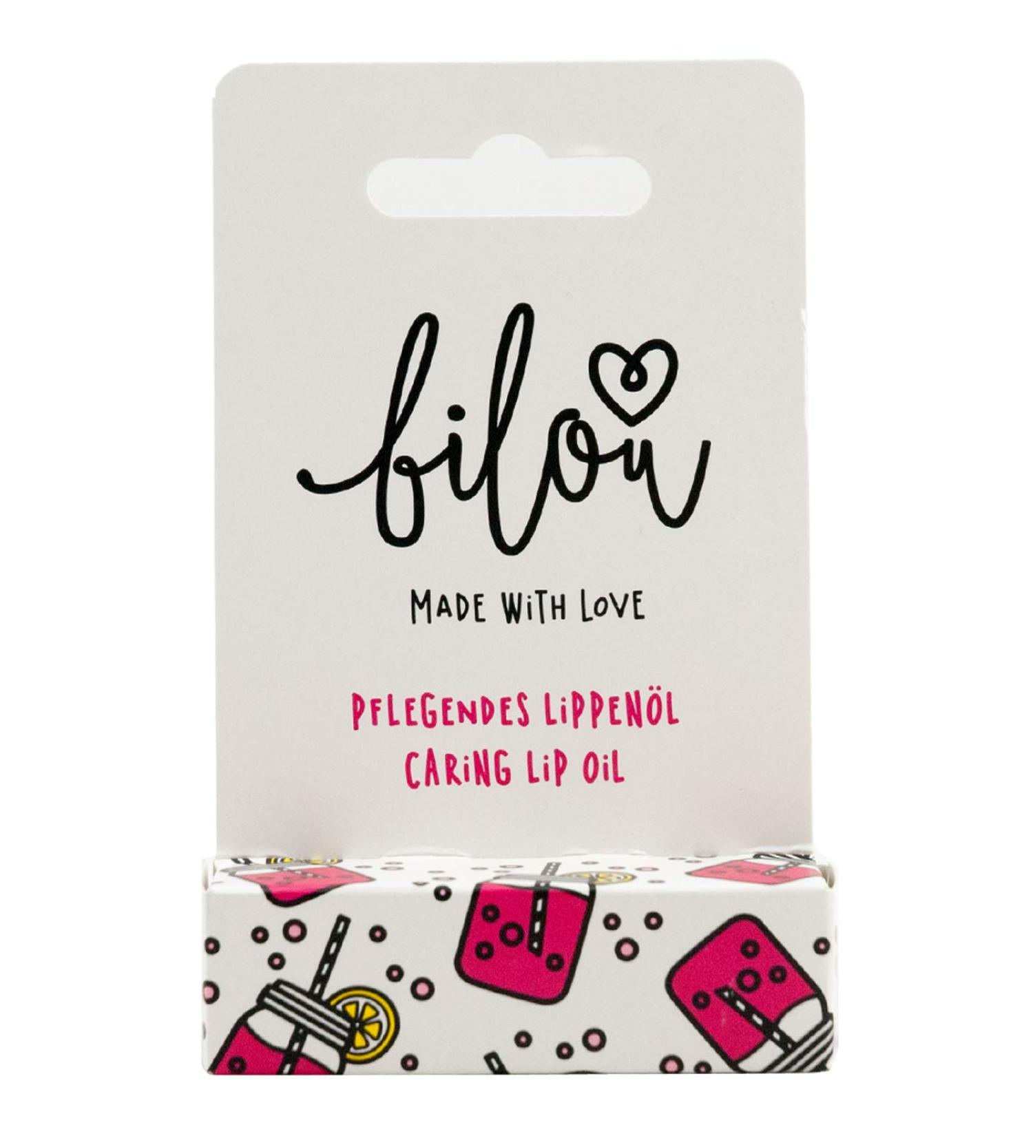 Bilou nourishing lip oil fizzy berry