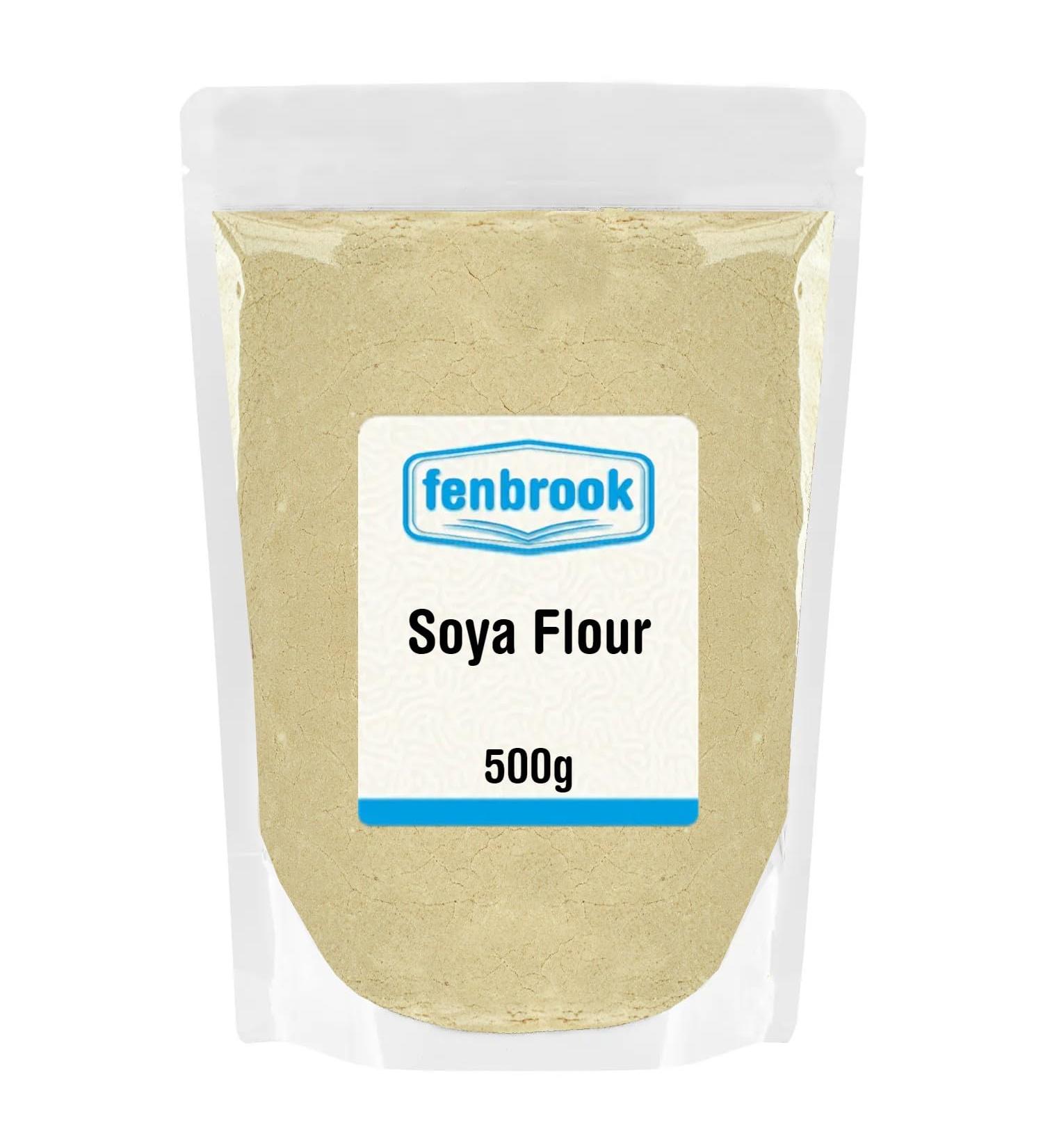 Soya Flour 500g Dried Soy Powder Heat Treated High Protein by Fenbrook