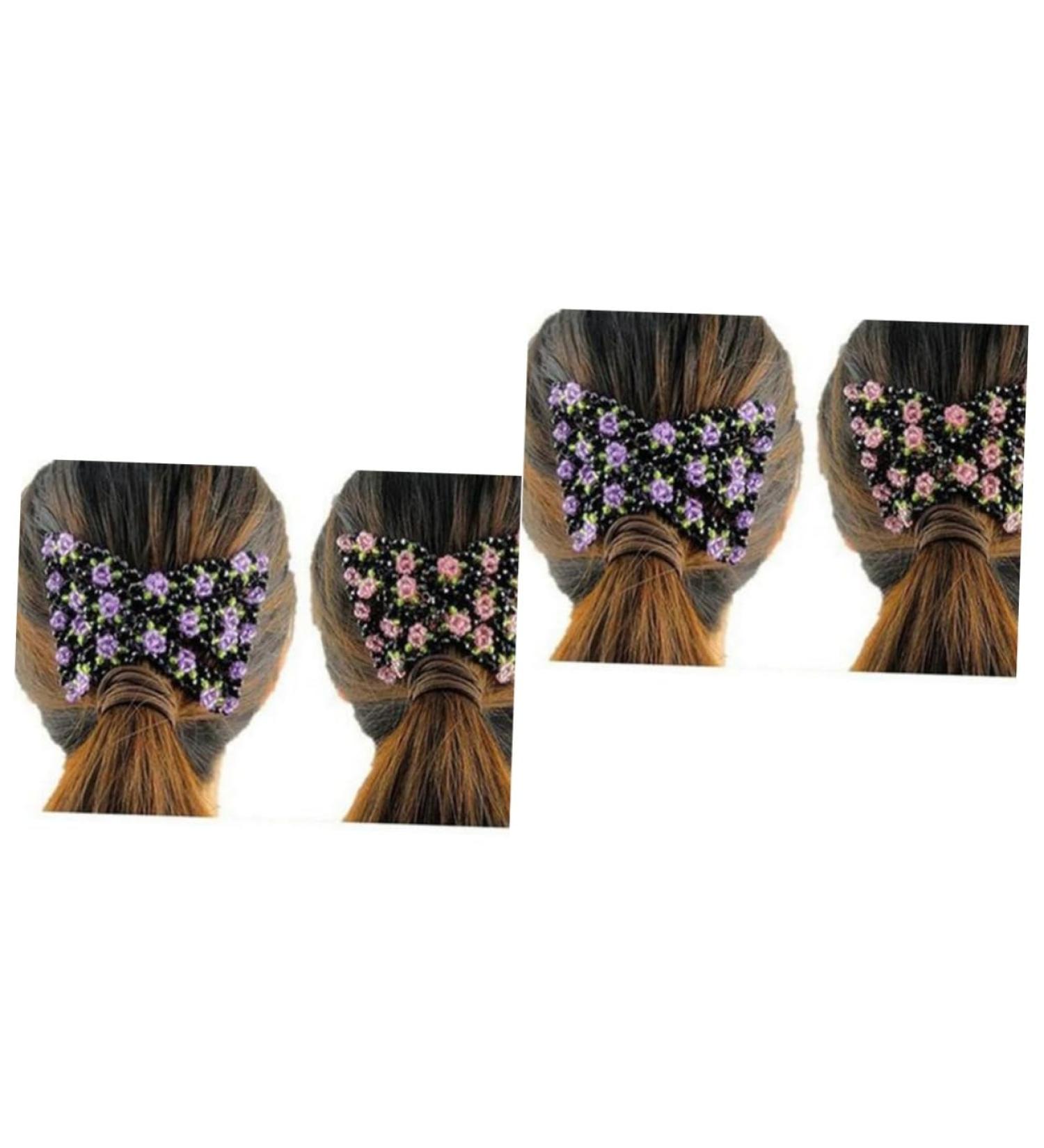 FRCOLOR Rhinestone Headpiece hair flower rhinestone hair hair slide clip bridal headpieces for bridal hair rhinestone barrettes rhinestones Rhinestone Hair Clip - Buy Online on GoSupps.com