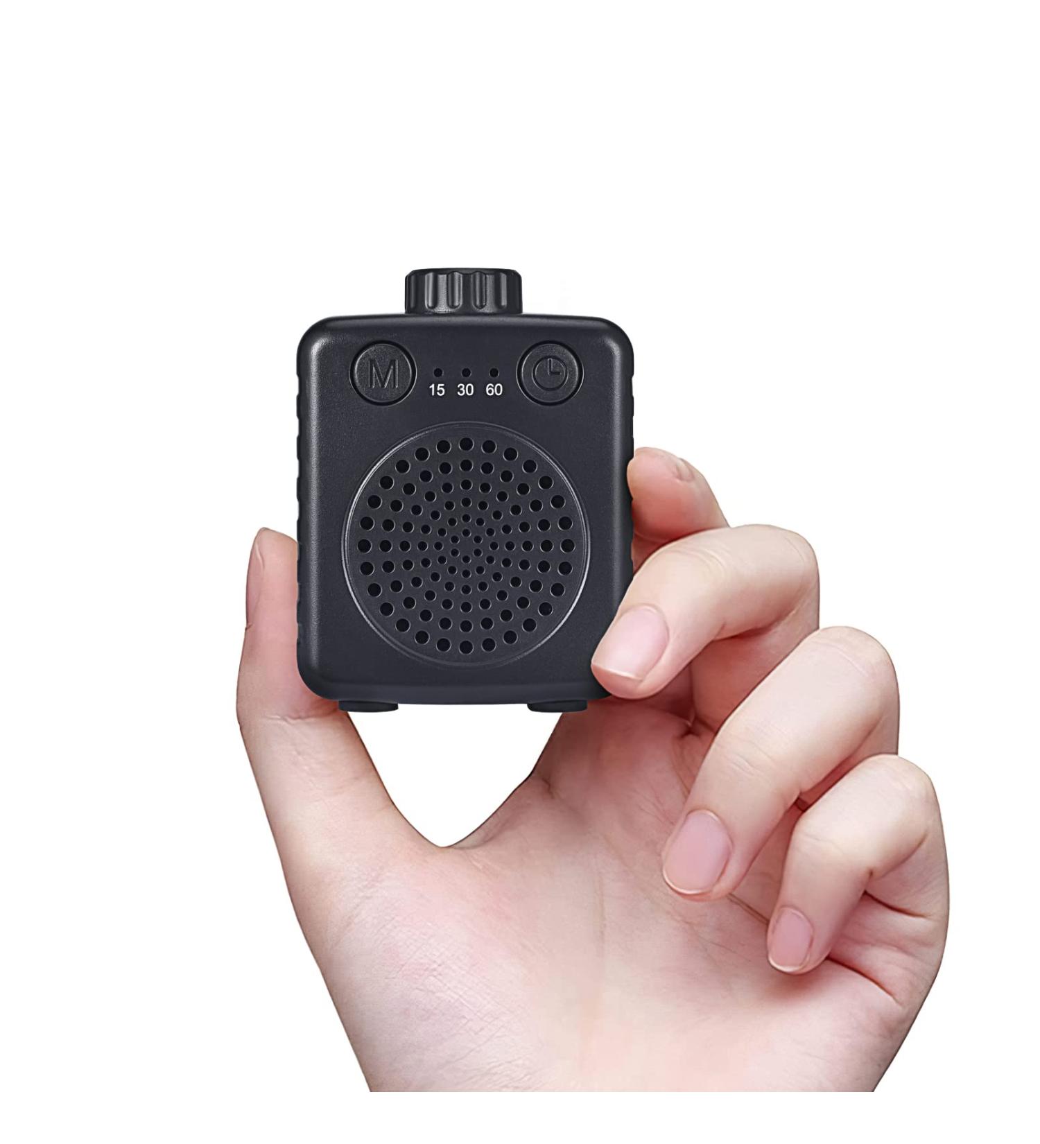 Fansbe Black White Noise Portable Sound Machine - Mini Travel Size with 13 Soothing Sounds - Buy Online on GoSupps.com