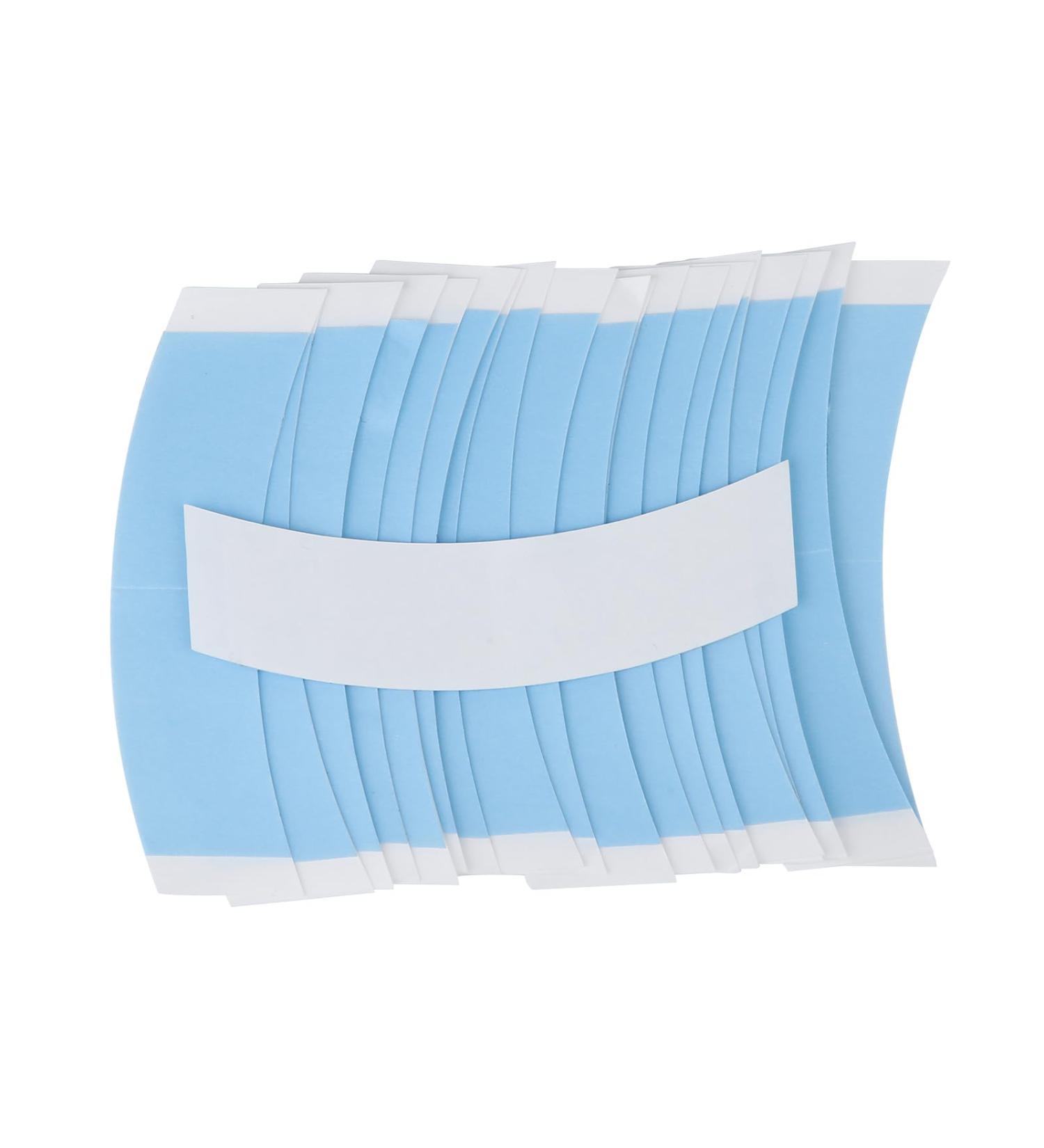 48 Stk Invisible Waterproof Double-Sided Adhesive Tape for Wigs - Strong Wig Fixing Tape | Extra-Strong Toupet Adhesive (Blue) - Buy Online on GoSupps.com