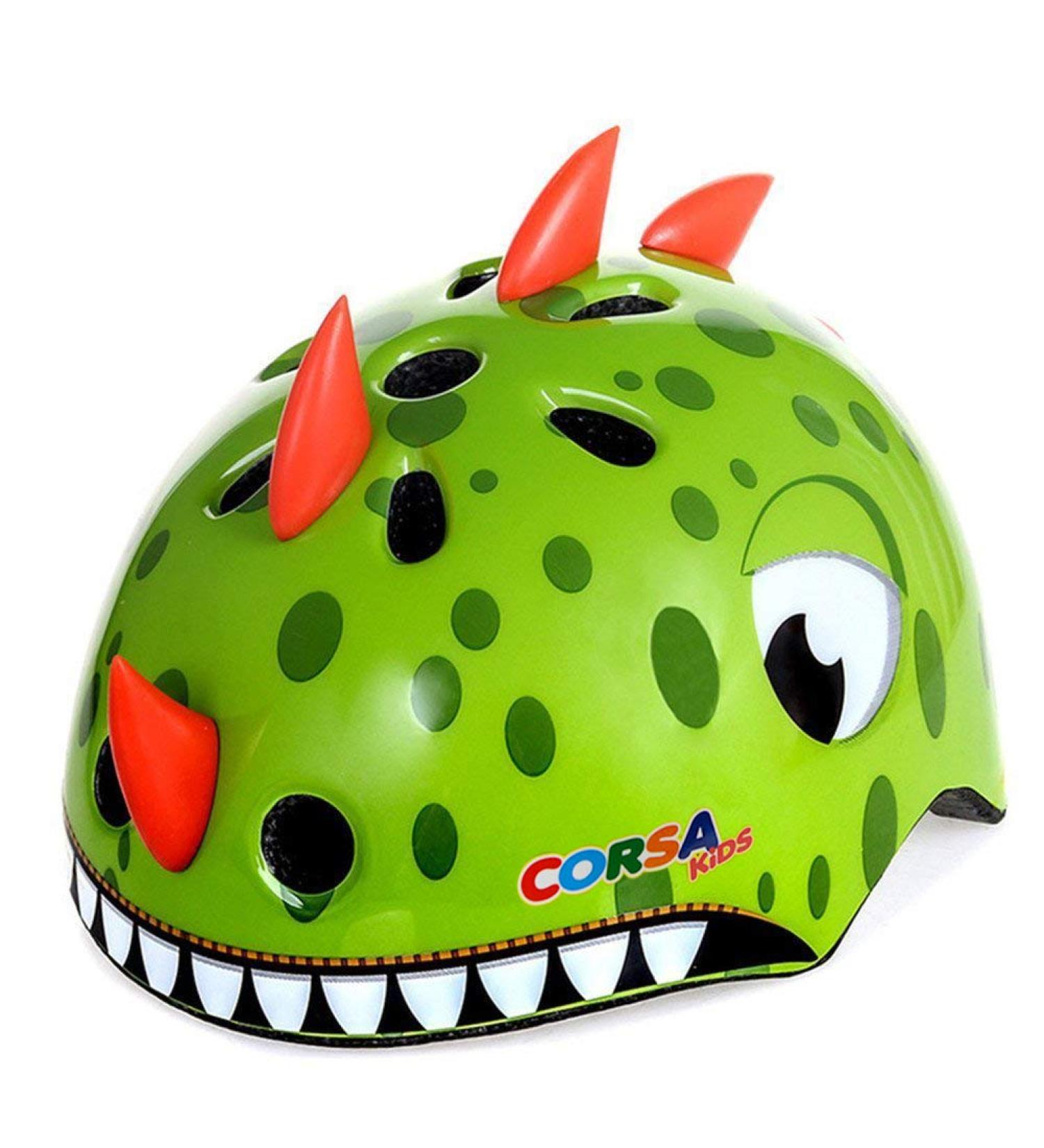 Kids Toddler Dinosaur Bike Helmet Adjustable Multi Sport Safety for Boys and Girls 2 Sizes Available