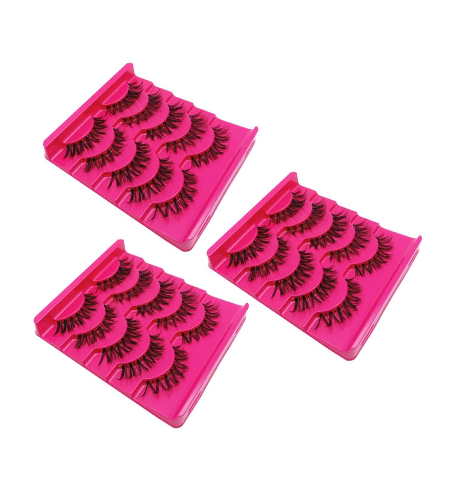 FRCOLOR 15 Pairs Fake Eyelashes Fake Lashes False Eyelashes Multi-layer Lashes Simulation Eyelash Reusable Lashes Eyelashes Extension Supplies Makeup Lash Artificial Eyelash Set - Buy Online on GoSupps.com