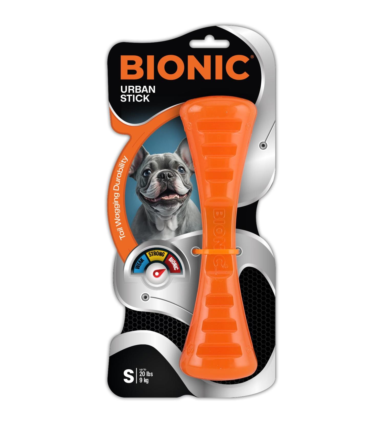 Bionic Urban Stick - Durable 20cm Dog Toy for Tough Chewers | International Shipping - Buy Online on GoSupps.com