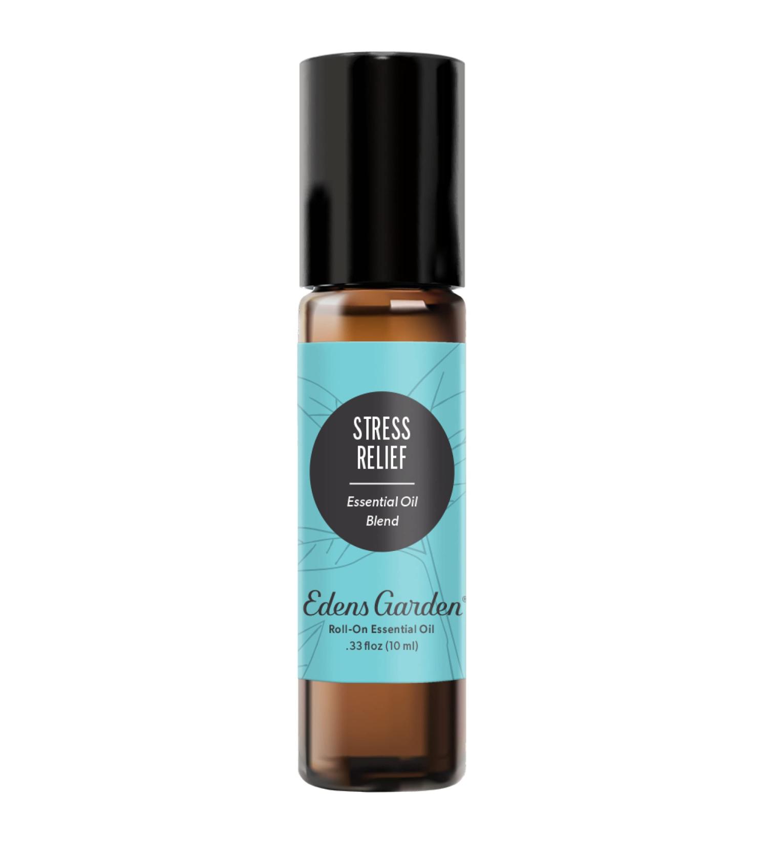 Edens Garden Stress Relief Essential Oil Roll-On Blend- 100% Pure Premium Grade Natural Therapeutic Aromatherapy Kid & Skin Safe The Best for Comfort Relaxation Pre-Diluted 10 ml (.33 fl oz) Stress Relief 0.33 Fl Oz (  - Buy Online on GoSupps.com