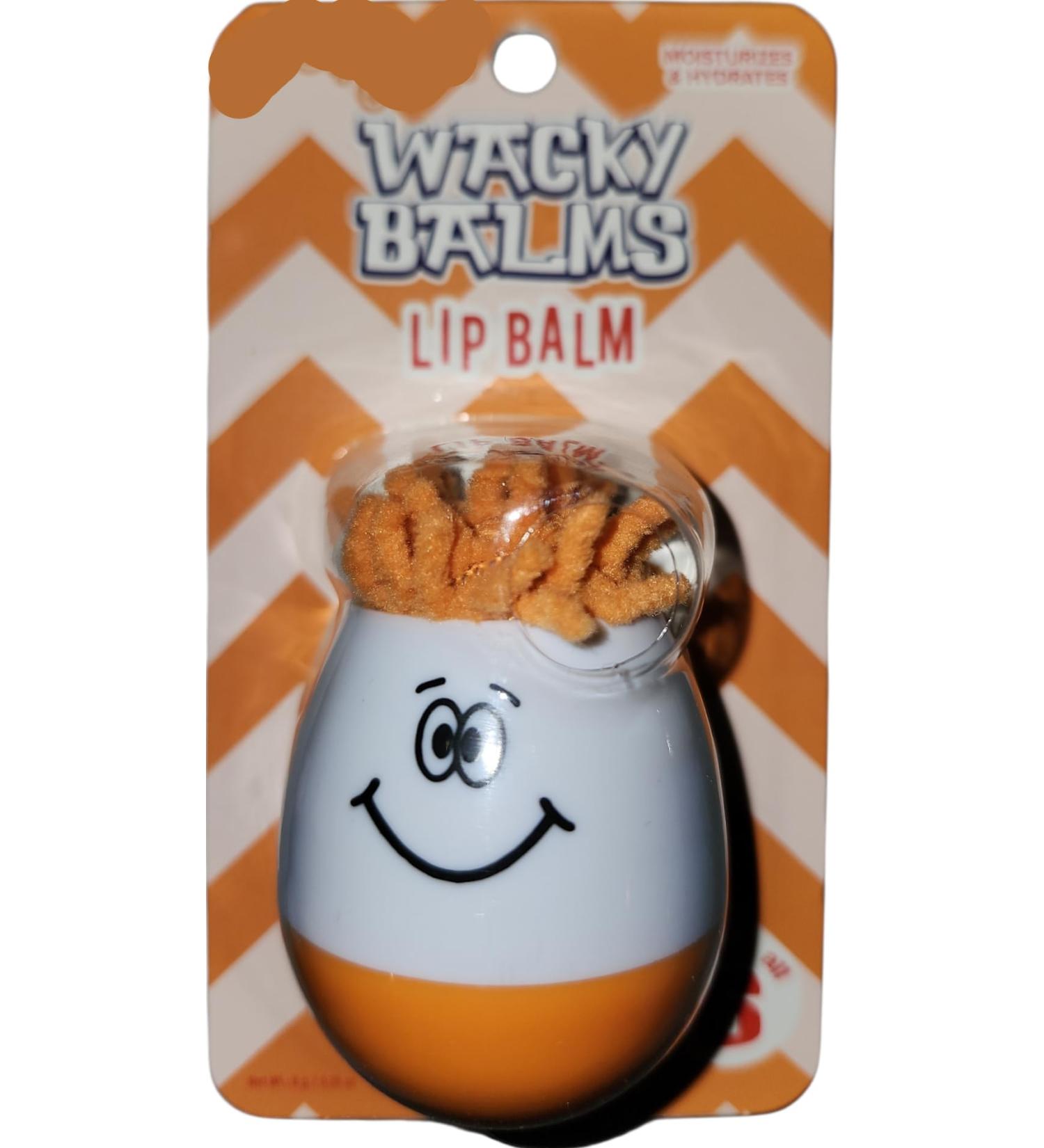 Fun Shaped Orange Flavored Lip Balm 0.14 oz