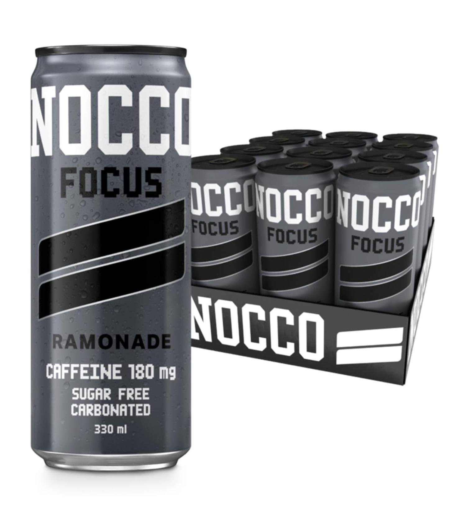 NOCCO FOCUS Drink 12x 250 ml Ramonade