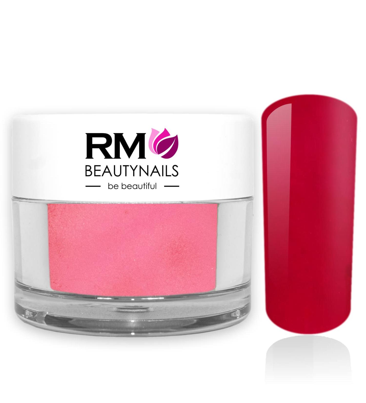 Hot Pink Acrylic Color Powder for Nail Design | RM Beautynails 10g | International Shipping Available - Buy Online on GoSupps.com