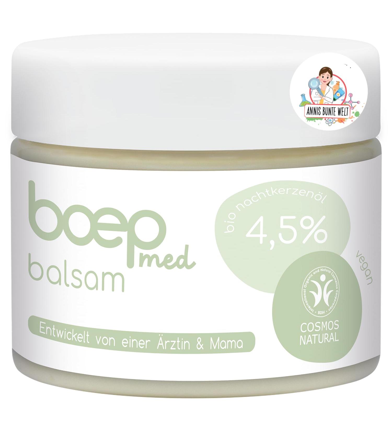 boep Med Balsam | As lip balm ointment for the wind and weather cream & very dry skin on hands body or in case of eczema | Recommended by midwives | Cosmetic - Buy Online on GoSupps.com