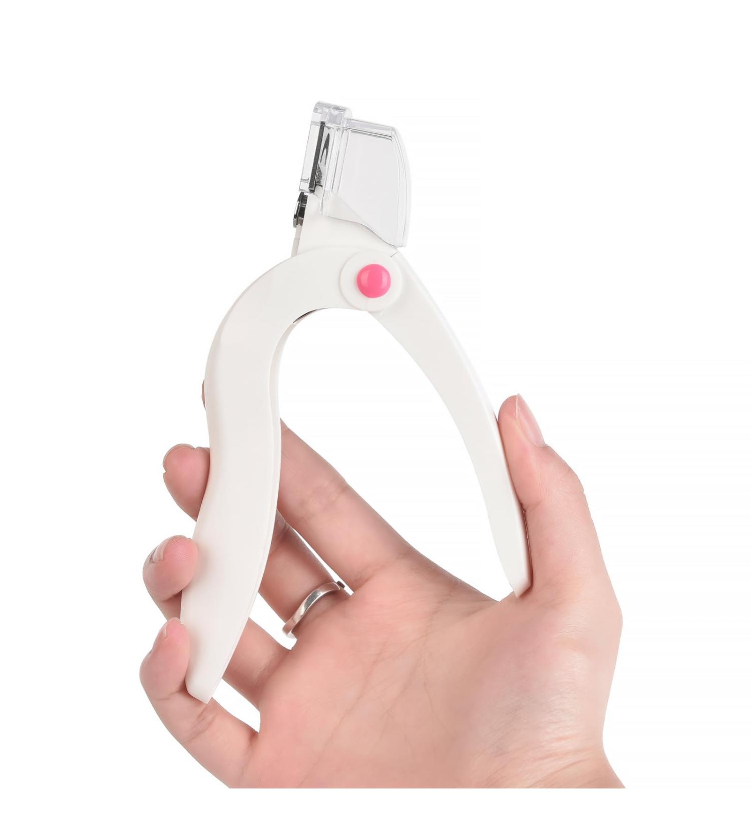 KADS Acrylic Nail Clipper Adjustable Stainless Steel Nail Tip Cutter Artificial Fake Nail Trimmer for False Nail Art Manicure Project - Buy Online on GoSupps.com