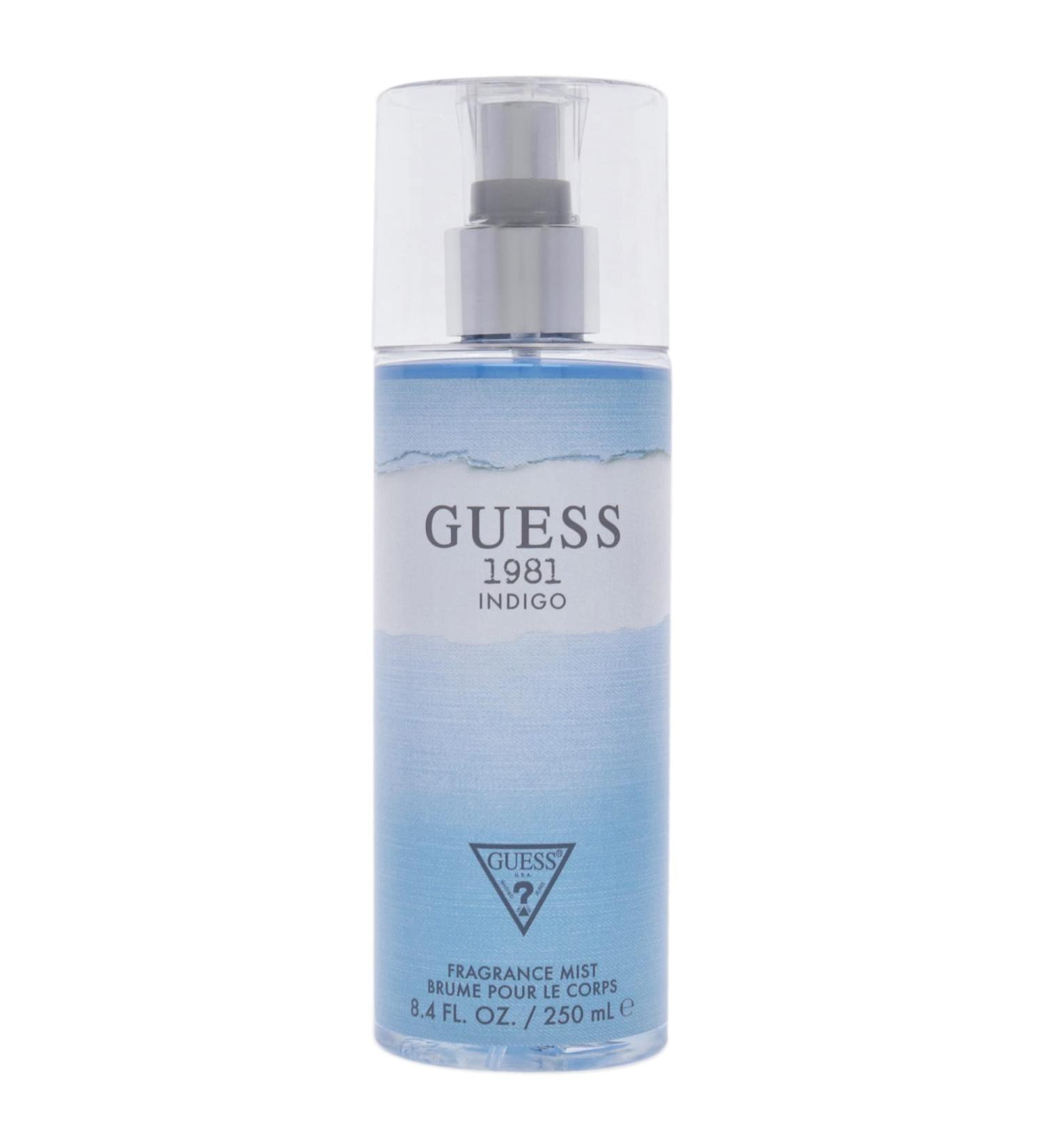 GUESS 1981 Indigo For Women Fragrance Mist 8.4 Fl Oz Aquatic 8.4 Fl Oz (Pack of 1) - Buy Online on GoSupps.com