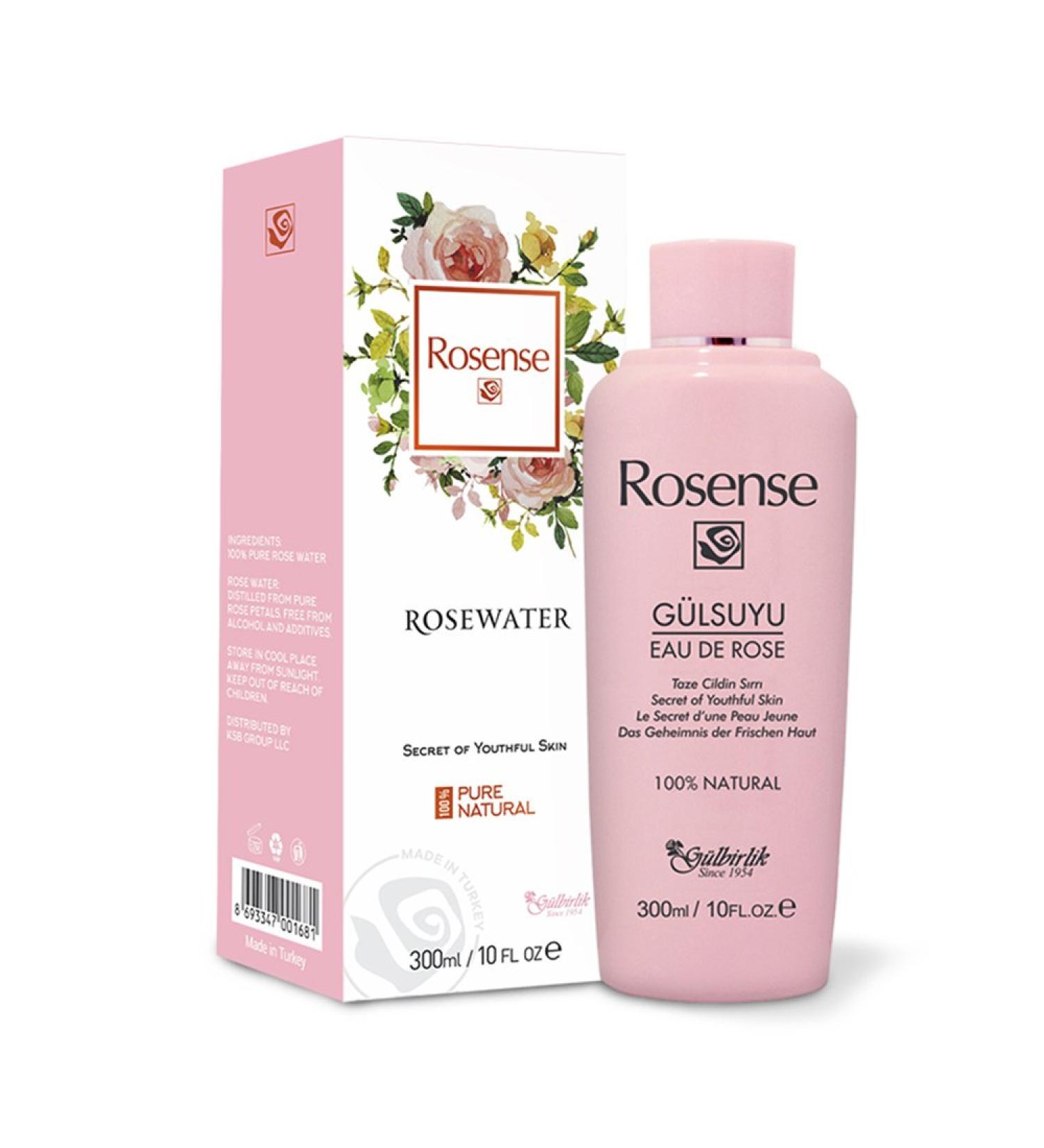 100% Pure Natural Vegan Turkish Rosewater 300ml/10 oz - Hydrating Face Toner - Buy Online on GoSupps.com