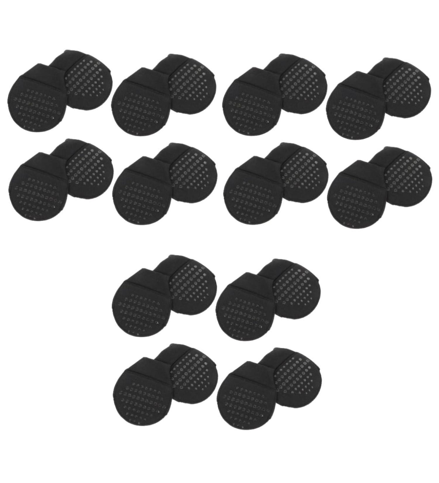 FRCOLOR 12 Pairs Forefoot Pad Womens Toe Invisible Toe Topper Socks Invisible Mule Half Socks Invisible Half Socks Seamless Toe Topper Daily Use Women's High Heel Silicone Breathable - Buy Online on GoSupps.com