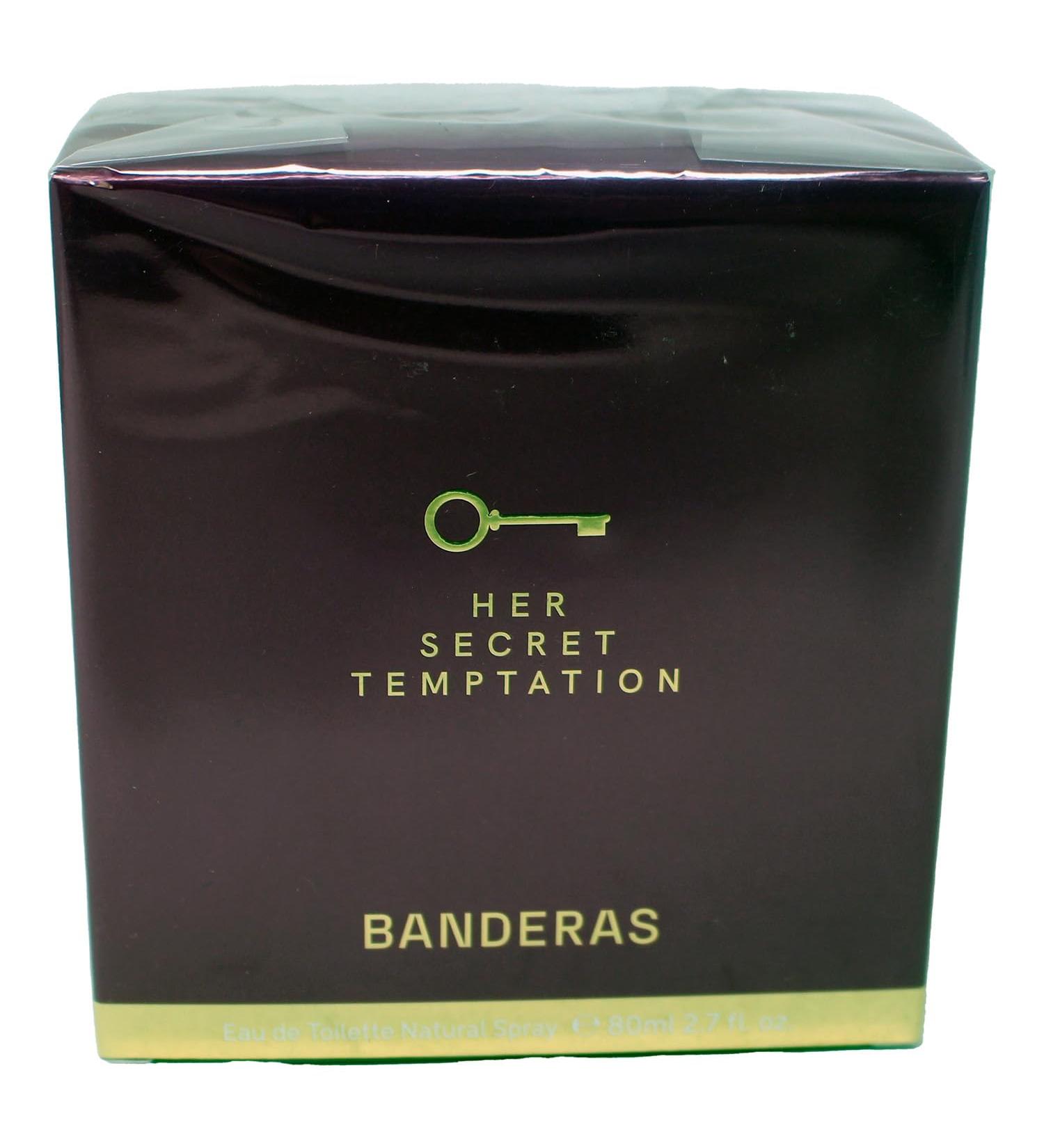 Antonio Banderas Her Secret Temptation 2.7 oz EDT spray DELUXE