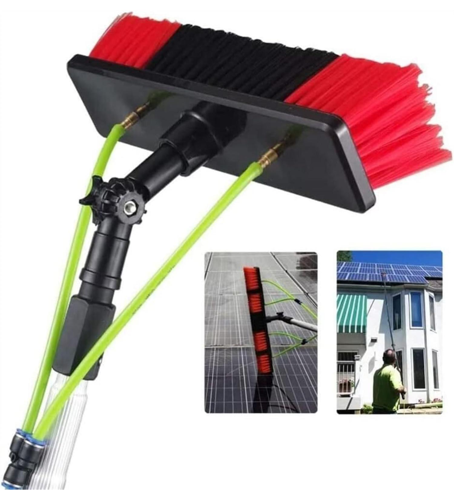 Window Cleaning Pole/Water Fed Telescopic Brush/Extendable Cleaner Conservatory Roof for Photovoltaic Panel Cleaning Trucks Windows Brush Head (Color : 11m Pole Size : 50Cm Brush Head) (11m Pole 11m Pole 30Cm Brush Head - Buy Online on GoSupps.com