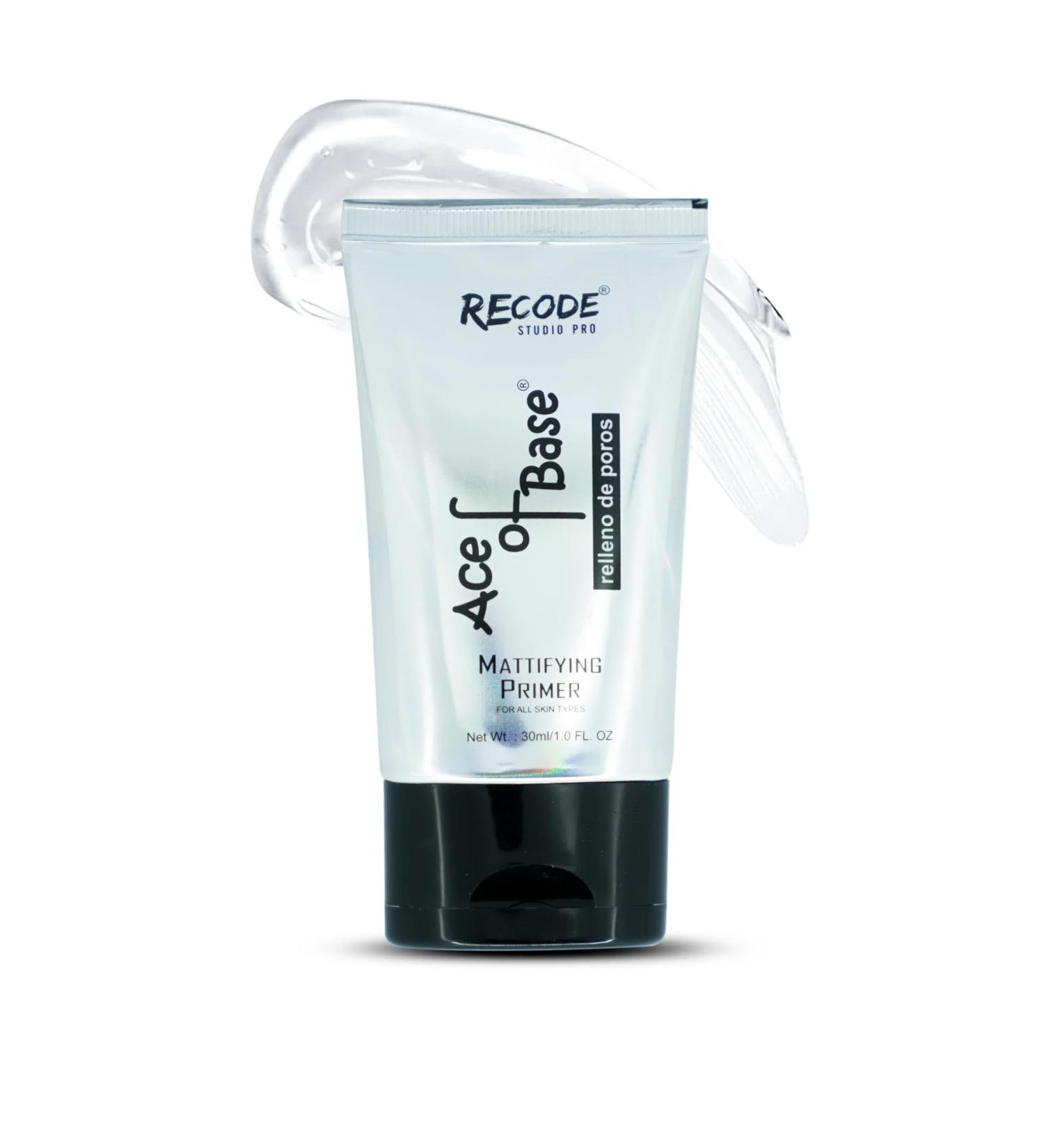 Recode Makeup Ace of Base Primer - Lightweight Face Primer for Oily & Dry Skin | Perfect for All Skin Types | 30ml - Buy Online on GoSupps.com