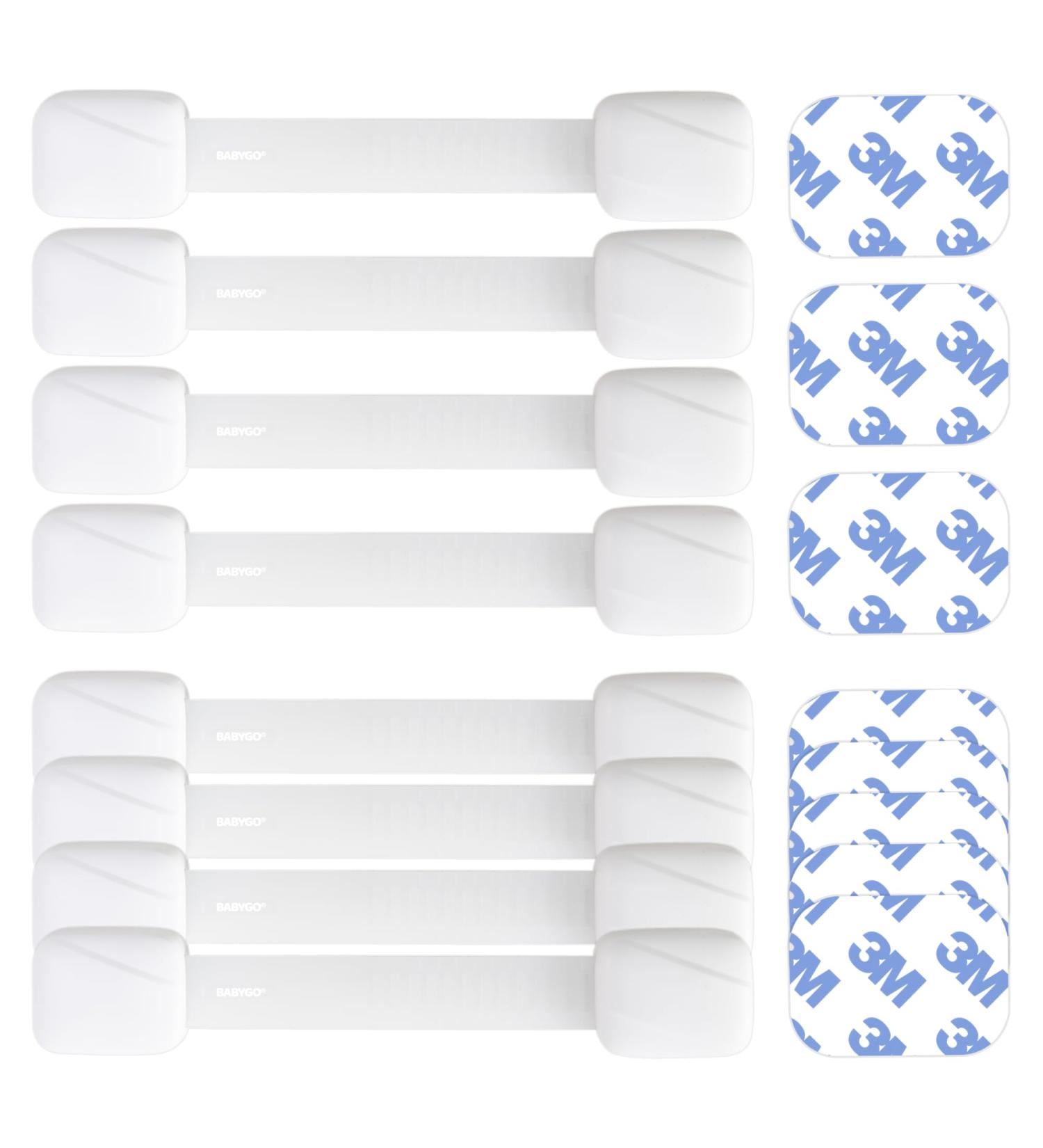 BabyGO Child Safety Straps - Premium Baby Proofing Door & Cupboard Locks - Buy Online on GoSupps.com