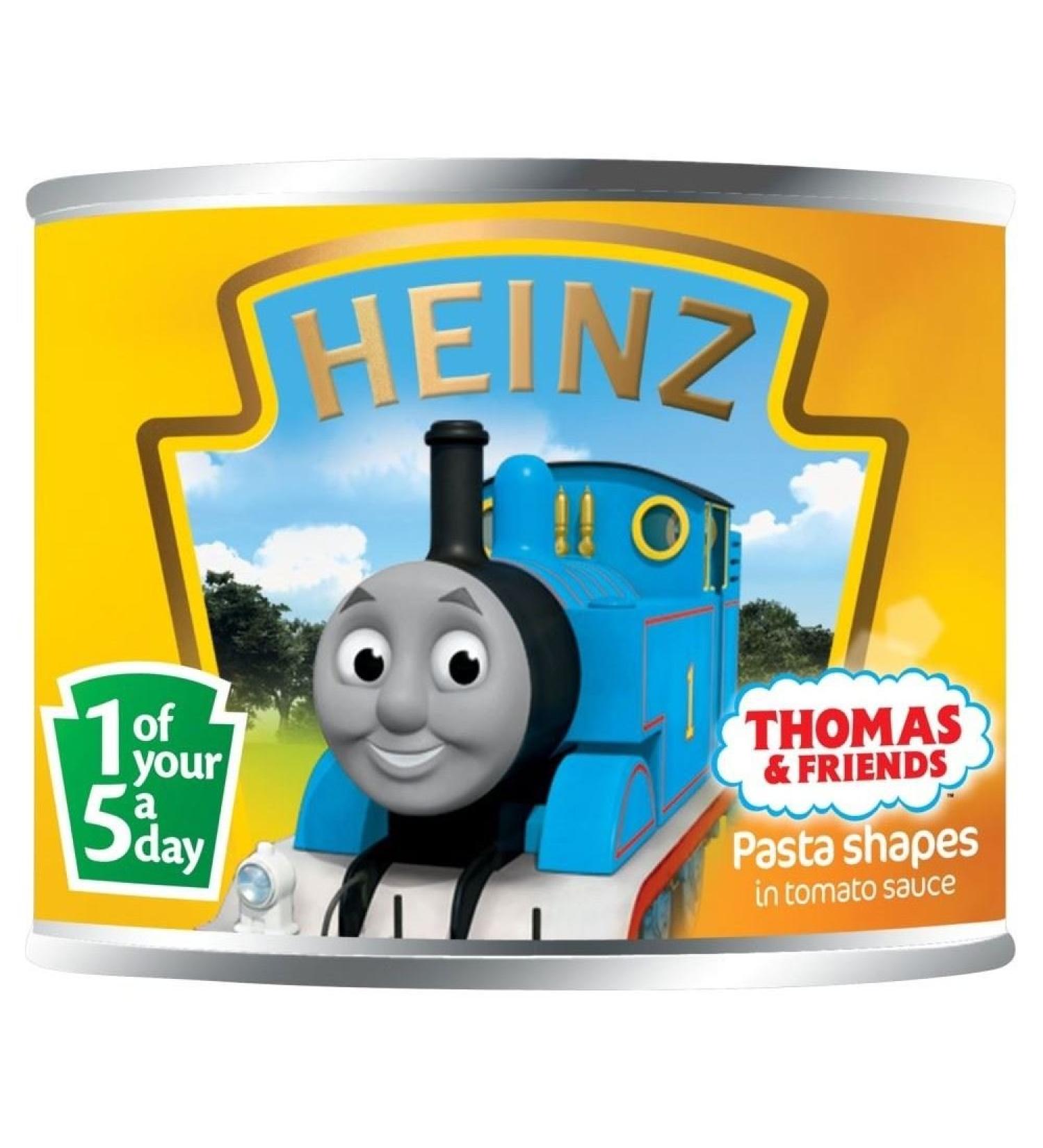 HEINZ Heinz Thomas Multigrain Tank Motor Shapes Pasta in Tomato Sauce with Omega 3 Fatty Acids (205G)