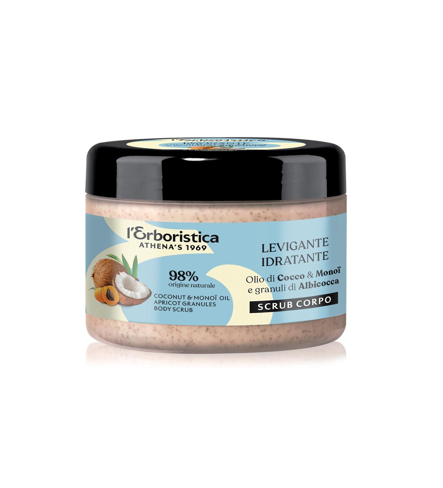 Revitalize Your Skin with Body Scrub - Coconut Oil Monoi & Apricot Granules | Natural Exfoliator for All Skin Types - Buy Online on GoSupps.com