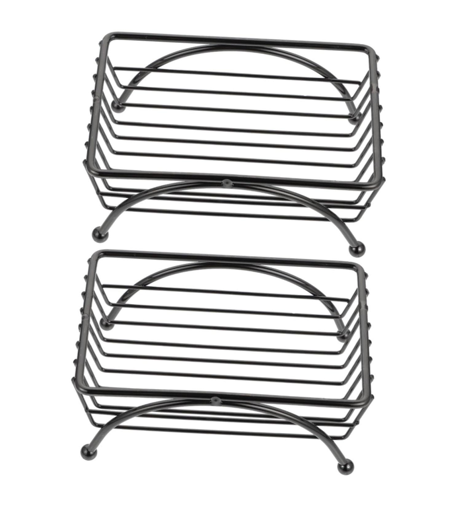 Amosfun 2 Pcs Four Leg Dish Towel Rack Soap Storage Kitchen Sink Rack Dish Sponge Rack Soap Holder Bath Sponges Sink Drain Rack Sinks Metal Kitchen Drain Rack Iron Household Storage Rack - Buy Online on GoSupps.com