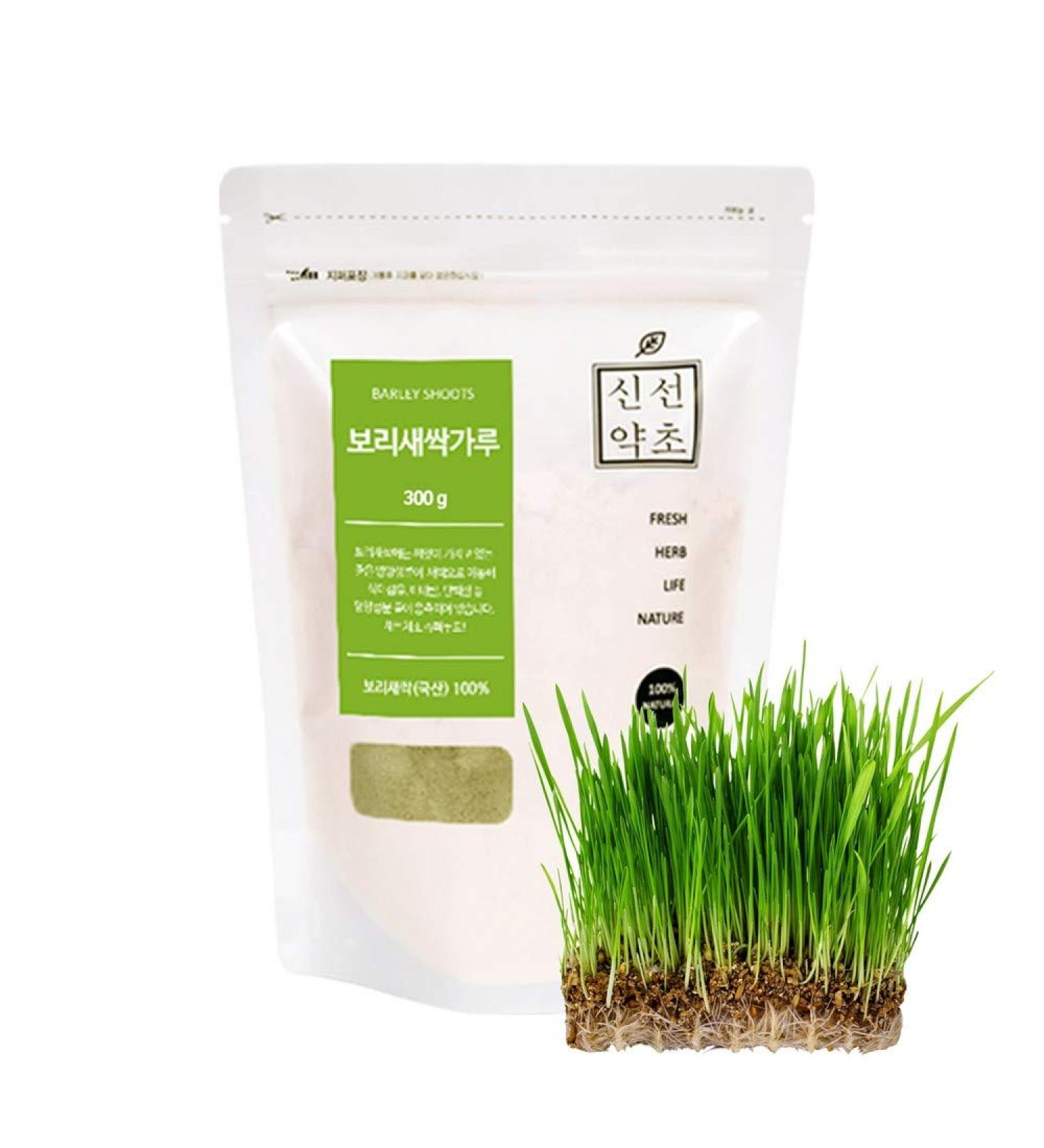 K-Herb Korean Barley Sprout Powder 300g - Fresh & Trustworthy | Easy to Take | Naturally Dried | 10.58 Ounce (Pack of 1) - Buy Online on GoSupps.com