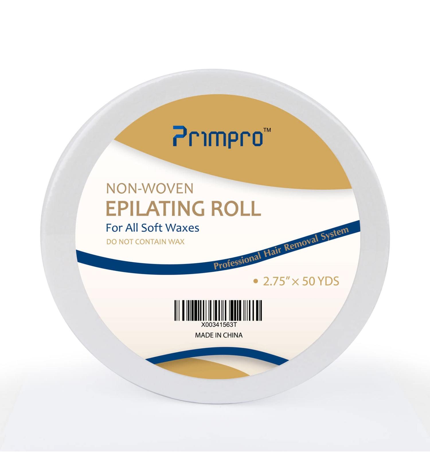 PrimPro Nonwoven Depilatory Strip Roller - 7 cm x 46 m - Professional Quality Hair Removal with Wax & Sugar Paste - Buy Online on GoSupps.com
