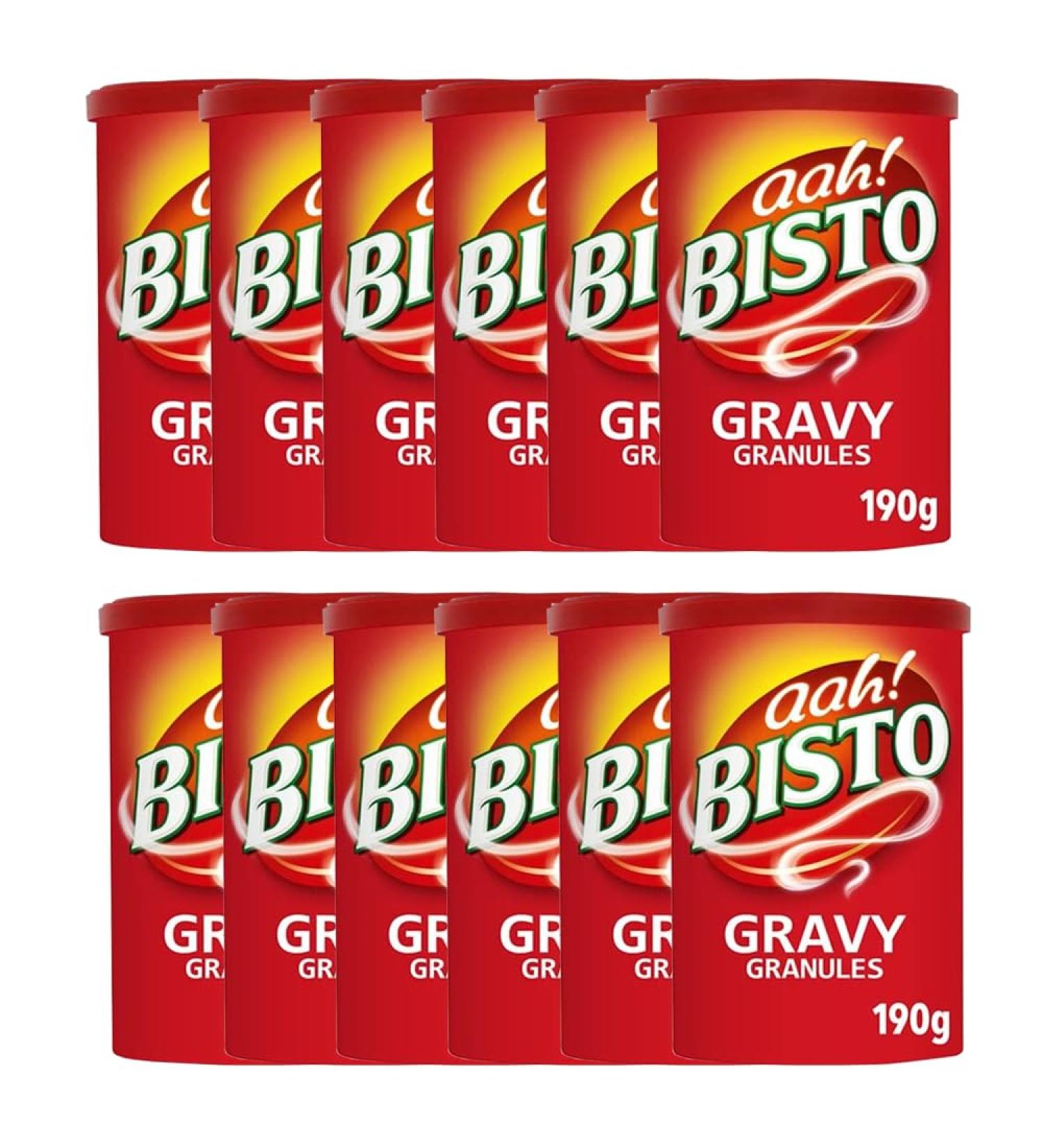 Bisto Sauce Granules 12X 190G - Authentic UK Import | Shop Now at Shestore24 - Buy Online on GoSupps.com
