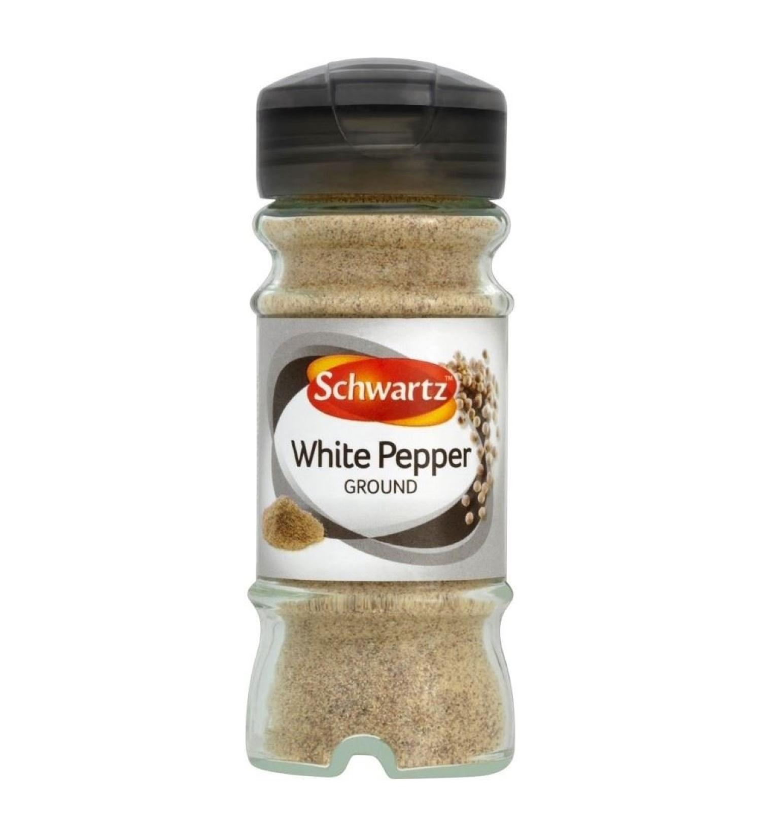 Schwartz Poivre Blanc Moulu (34g) - Paquet de 2