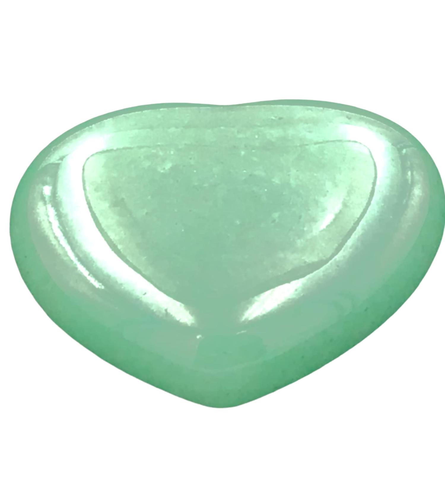 Steinfixx Gem Stone Herz - Heilstein & Gl cksstein f r Chakra | Taschenstein & Massage Stone | Perfektes Geschenk f r die Liebsten (Aventurin) - Buy Online on GoSupps.com