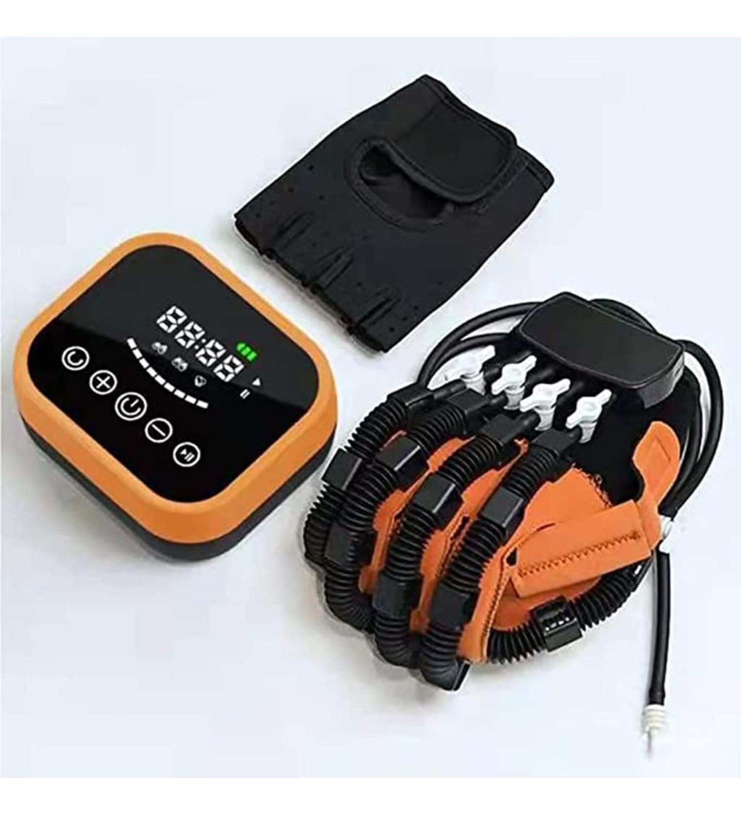 Smart Chargeable Hand Training Rehab Orthotics Rehabilitation Gloves Single Finger & Mirror Mode Finger Flexion Exerciser (Left Hand X) - Buy Online on GoSupps.com