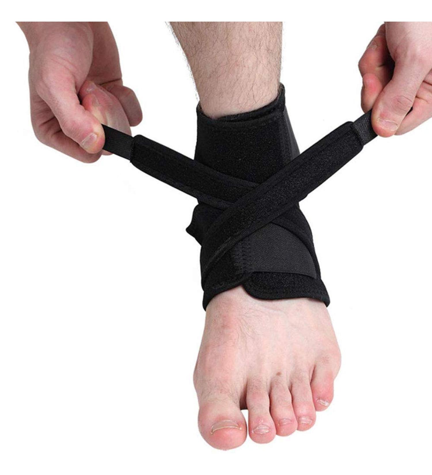 LME Ankle Joint Support Bandage | Breathable Correction for Men & Women | Ideal for Walking Running & Protection - Buy Online on GoSupps.com