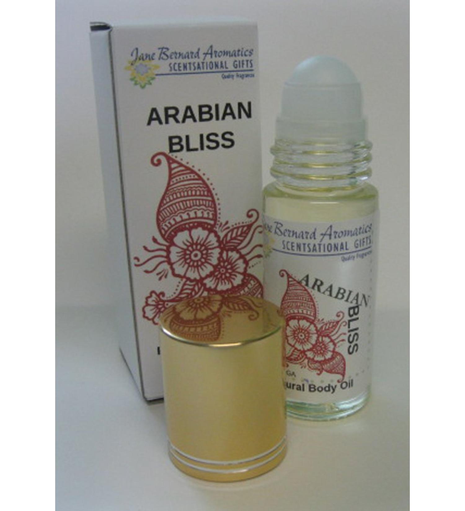 Jane Bernard Arabian Bliss Unisex Perfume Body Oil Fragrance_30ml_1 Oz Roll On - Long Lasting Affordable fragrance