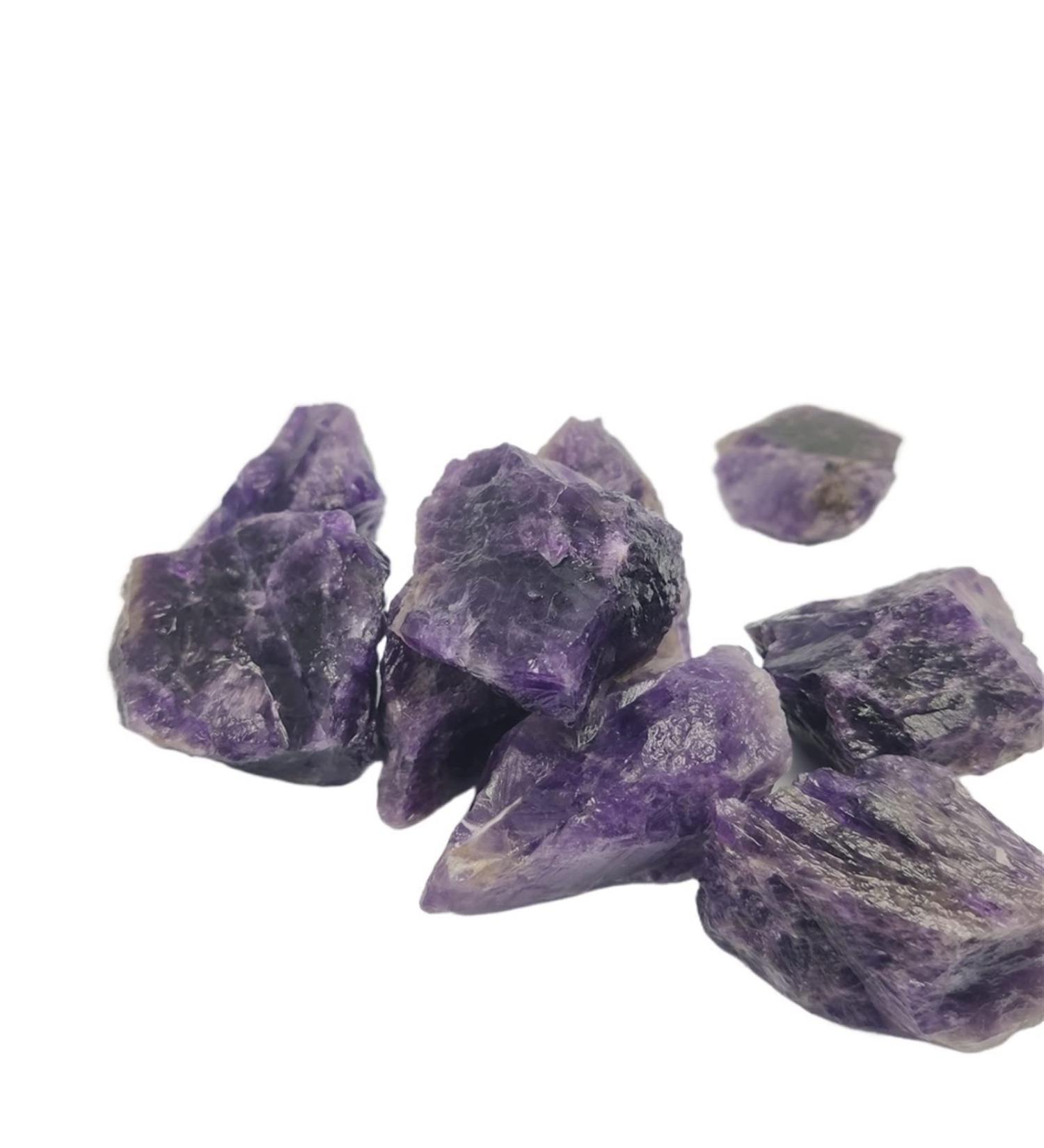 1pc/100g Natural Bulk Raw Stone Dark Amethyst Irregular Natural Rock Purple for Specimen Collection Garden Decor ZJGIDTEM (Color : 1pcs Size : 3-5cm) 3-5cm 1pcs - Buy Online on GoSupps.com
