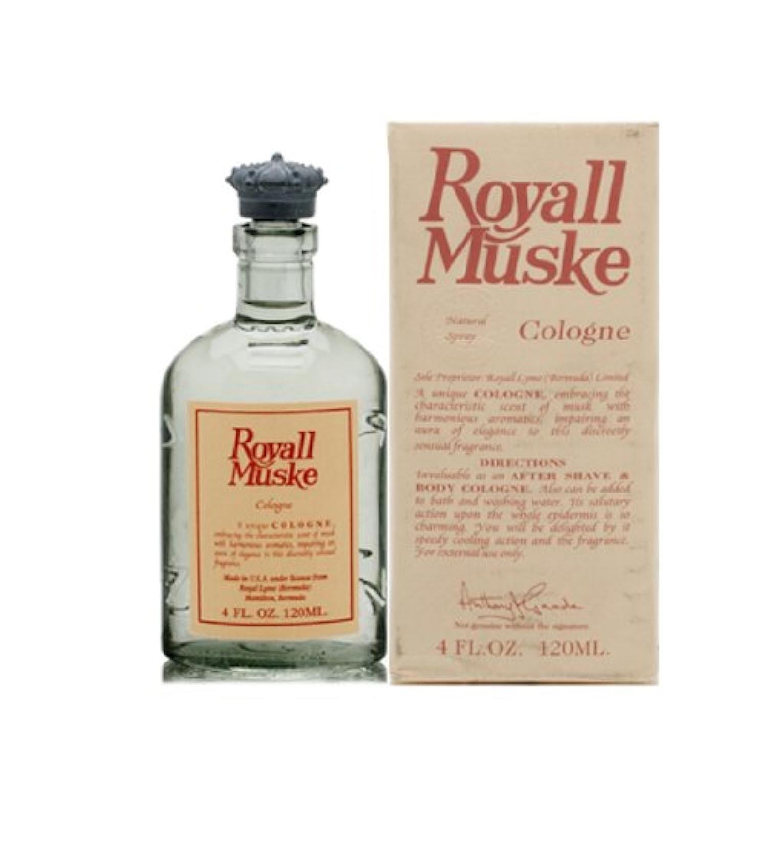 Royall Muske Of Bermuda By Royall Fragrances For Men. Cologne Spray 4.0 Oz ( Aftershave & Cologne ). - Buy Online on GoSupps.com