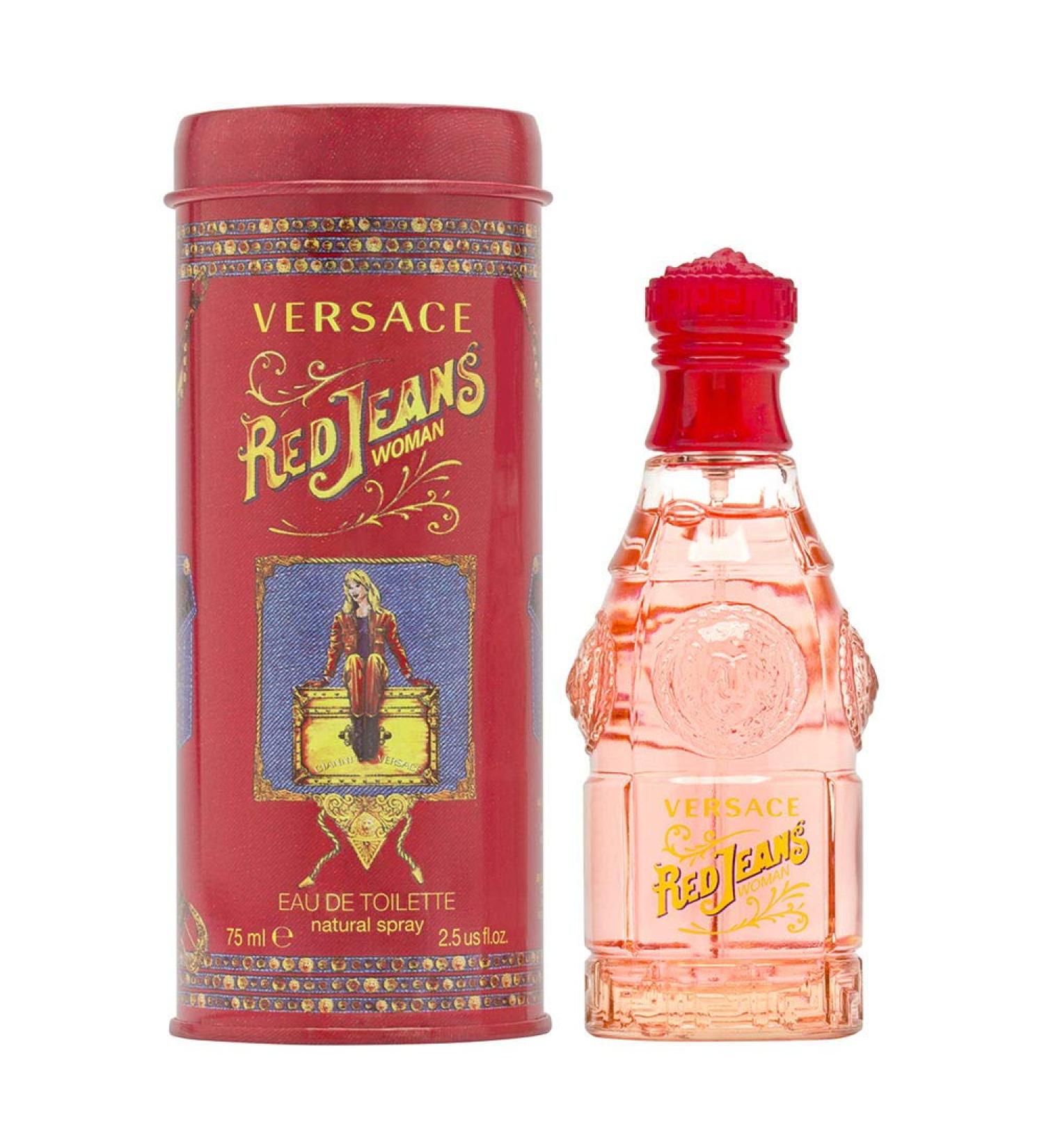 Red Jeans by Versace for Women 2.5 oz Eau de Toilette Spray