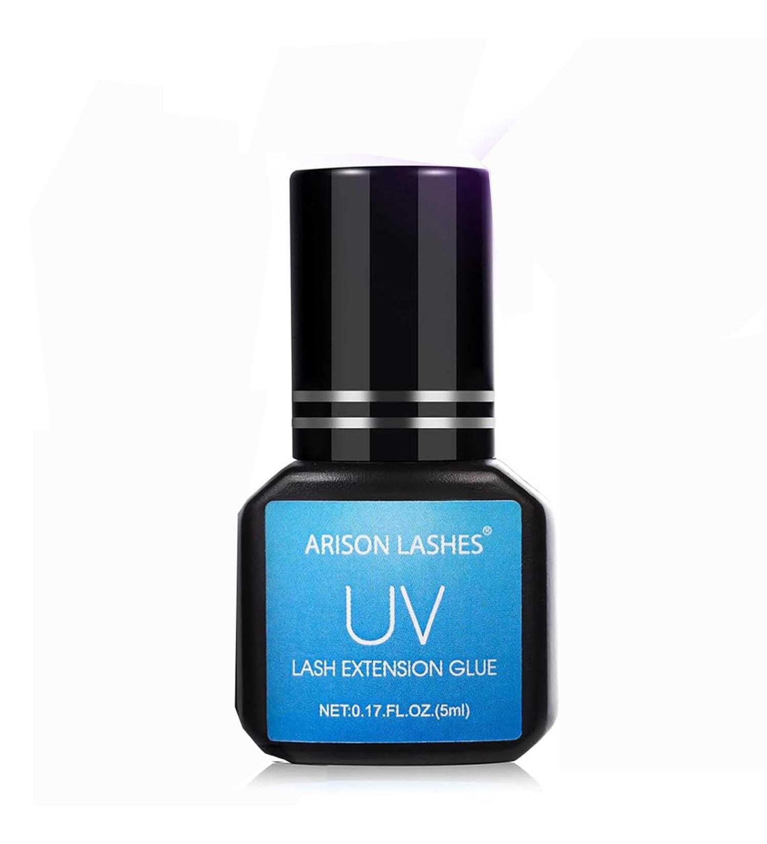 Buy UV Lash Glue for Eyelash Extensions - Fast Drying 8-9 Weeks Hold Waterproof | Professional Use Only - Buy Online on GoSupps.com