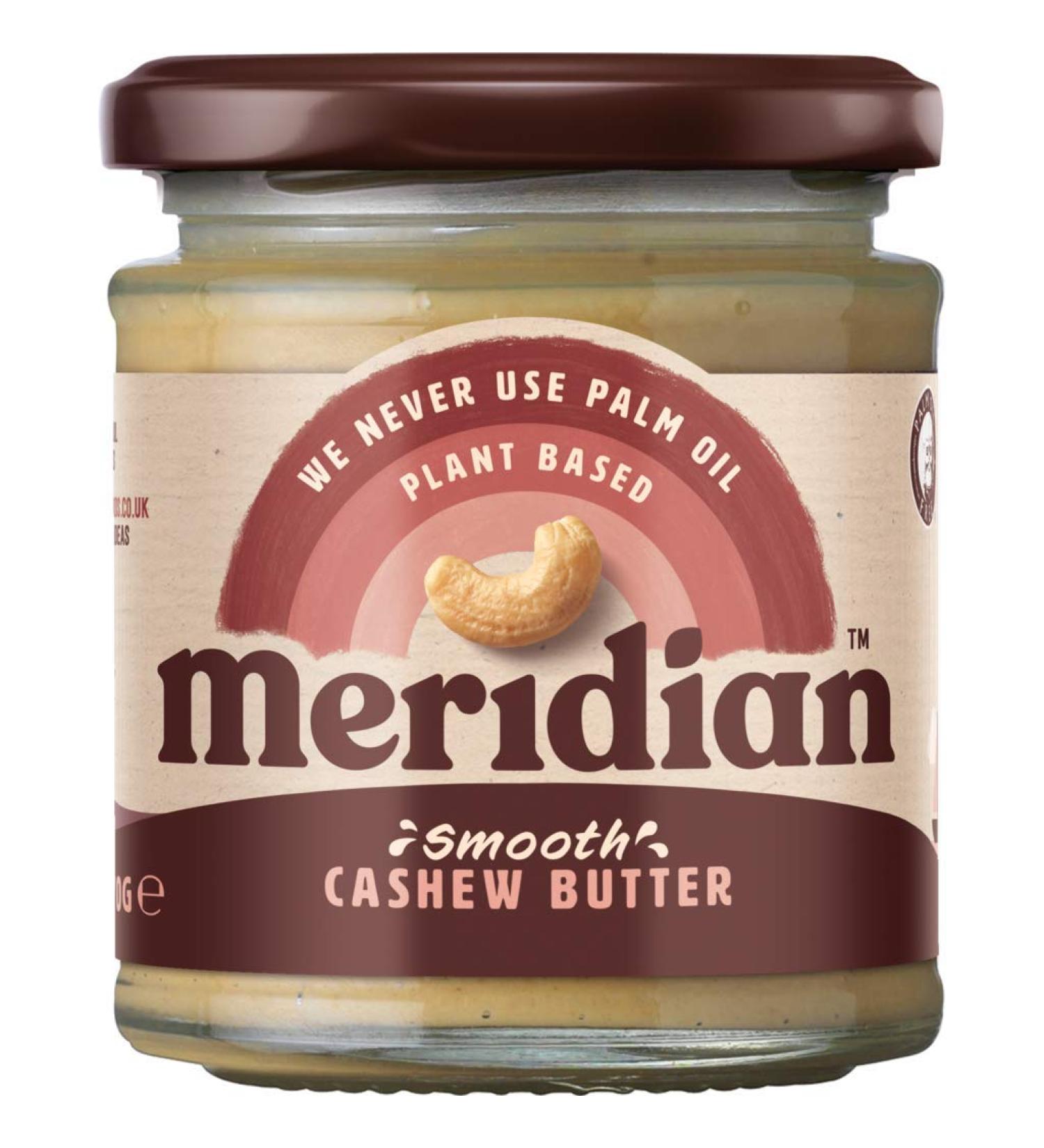 Meridian Natural Cashew Butter 170g - Buy Online on GoSupps.com