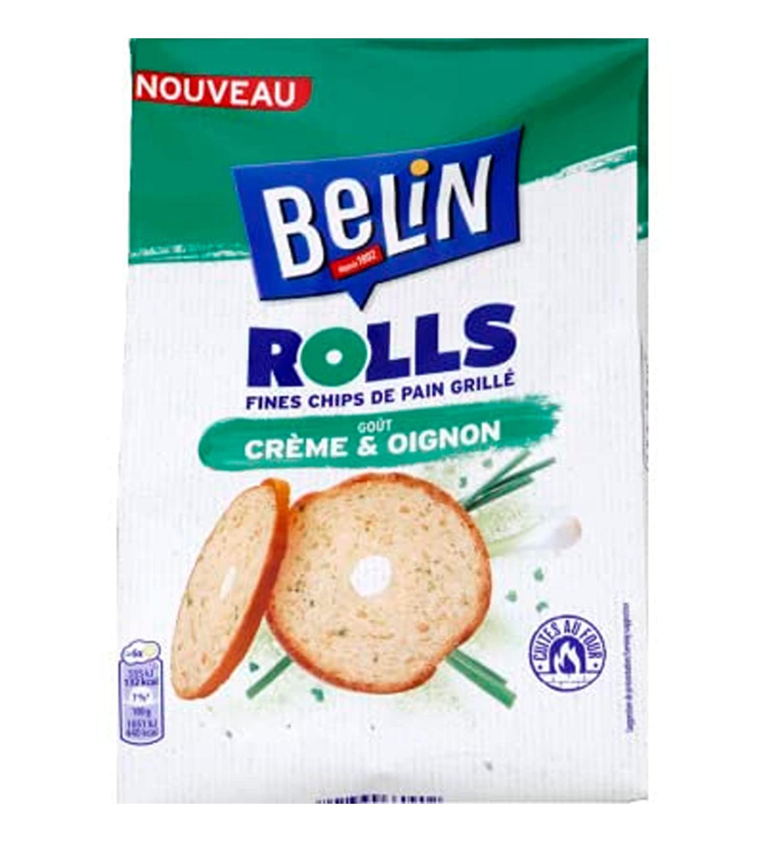 Belin Rolls Crème & Oignon, 150g