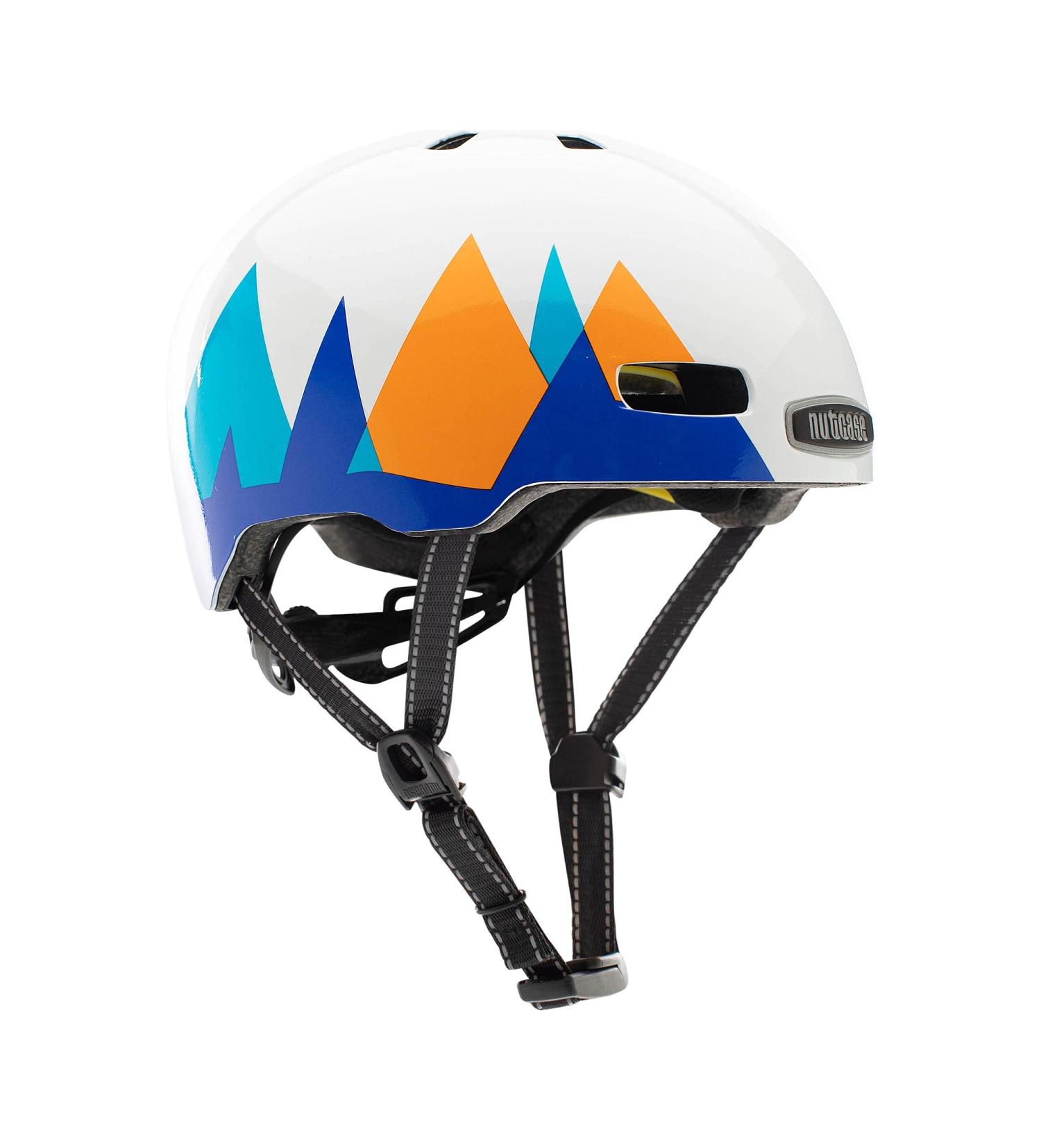 Nutcase Little Nutty Kids Bike Helmet with MIPS Protection and Removable Visor - Toddler Mountain Calling Gloss MIPS - Buy Online on GoSupps.com