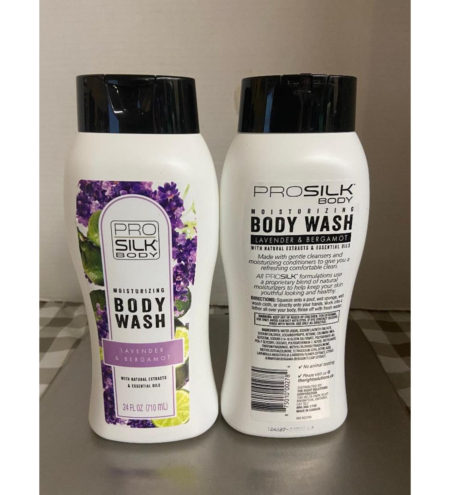 LAVENDER & BERGAMOT BODY WASH 2 EA 24 OZ EACH