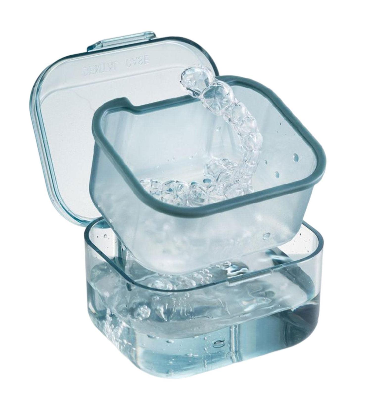 Buy Jingling Prosthesis Case & Invisible Braces Box - Soft Cup Holder with Filter for Dental Care | International Shipping Available - Buy Online on GoSupps.com