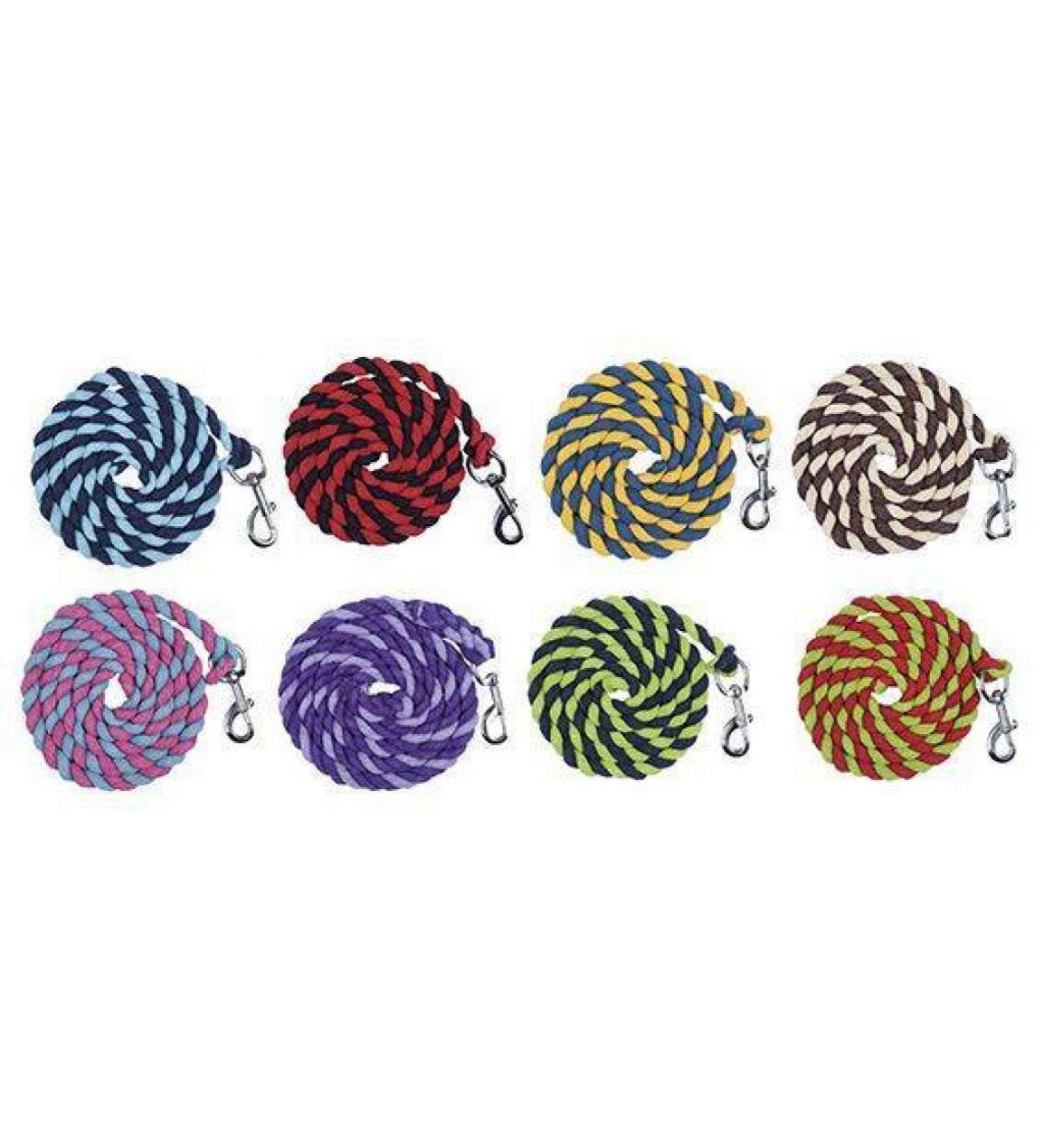 HKM 550705 Rope Cotton with Carabiner Multicolor 180 cm