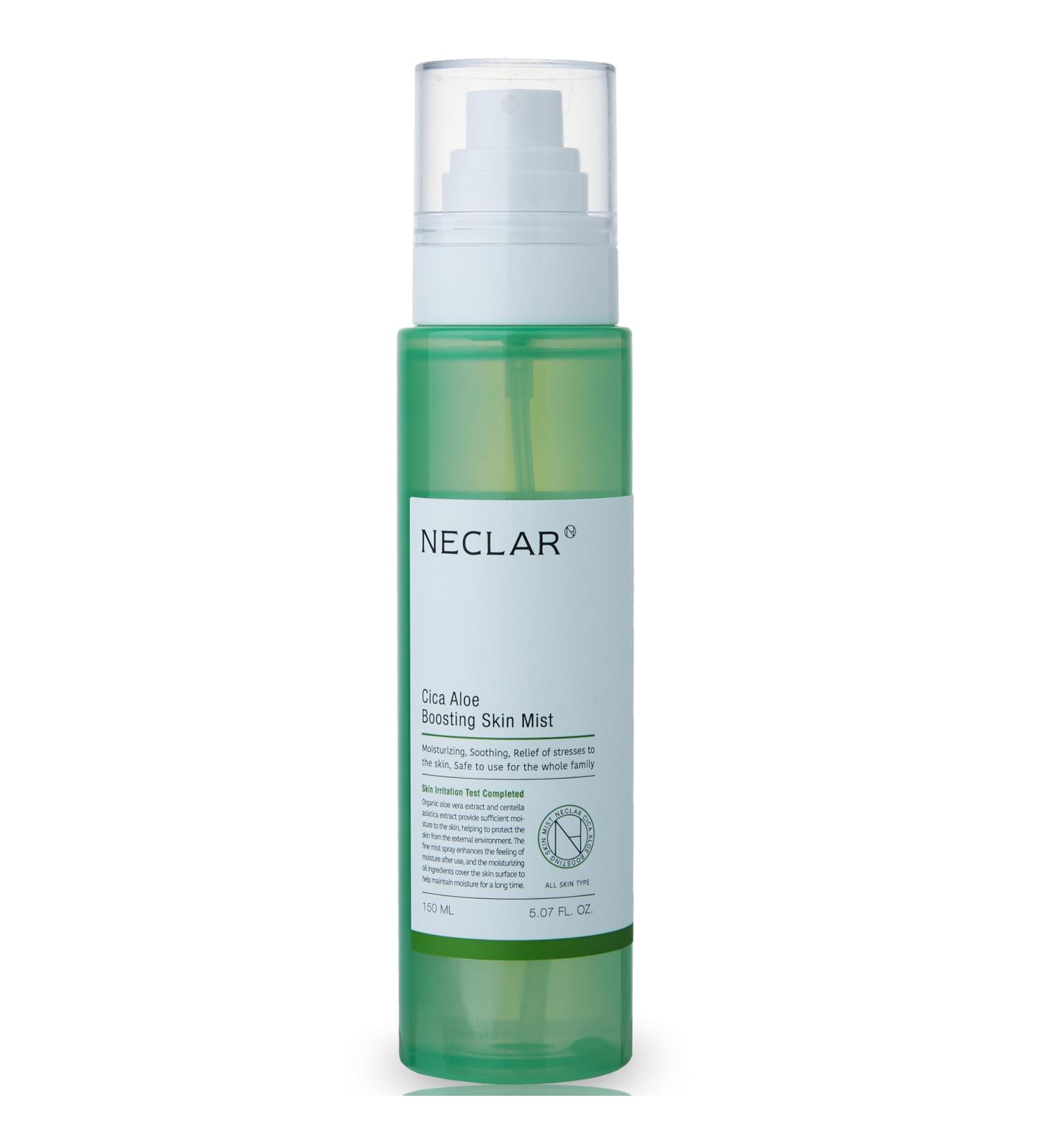 CICA Aloe Hydrating Toner Spray for Face - pH Balanced Facial Mist - Aloe Vera and Centella Asiatica - for Acne Prone and Sensitive Skin - Korean Skincare for Redness Dryness - Buy Online on GoSupps.com