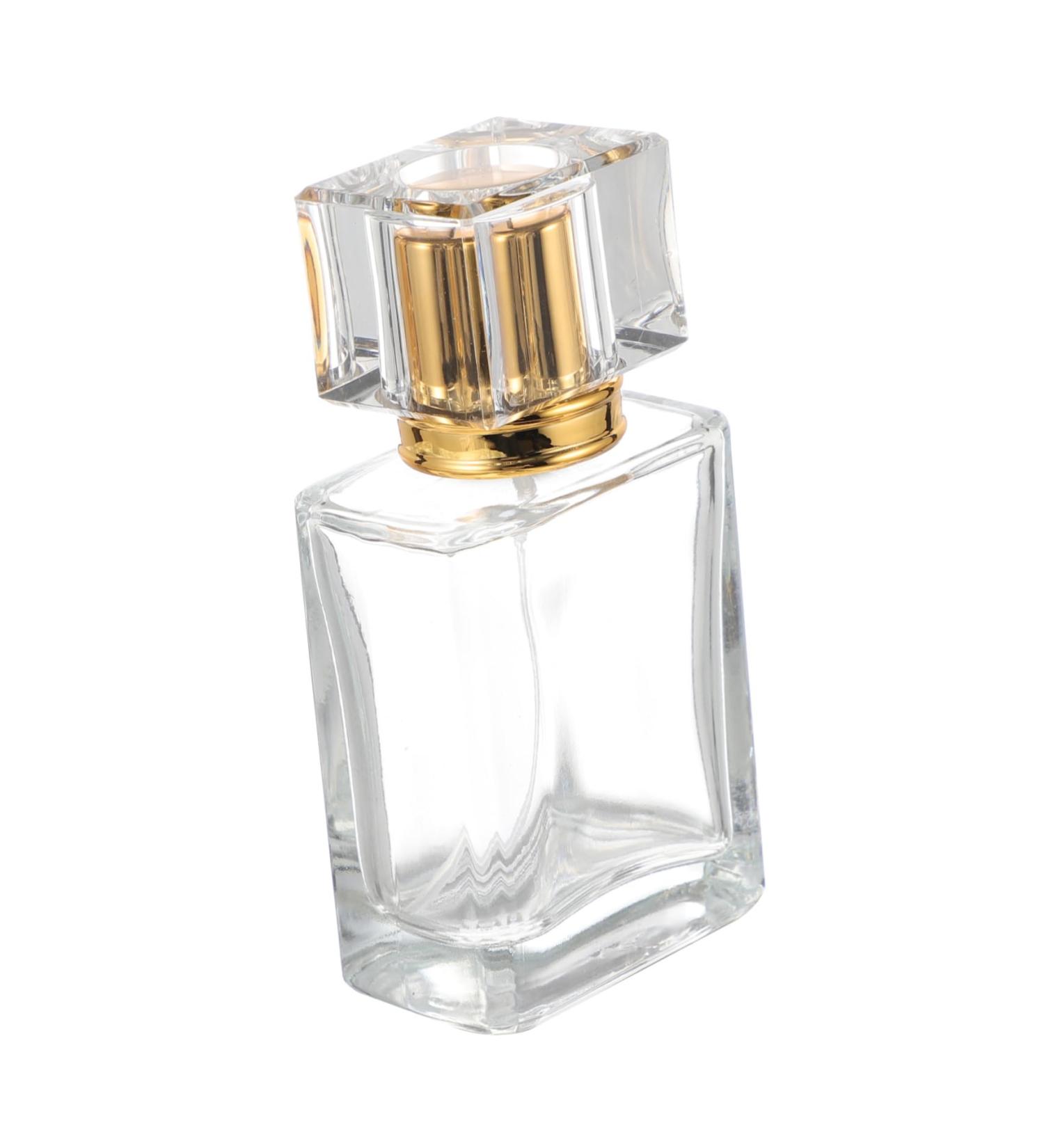 POPETPOP Perfume Spray Bottle Mini Perfumes Vintage Empty Perfume Bottle Makeup Empty Bottle Crystal Perfume Bottle Essential Oil Perfume Empty Spray Mister Glass Acrylic Quartet Travel - Buy Online on GoSupps.com