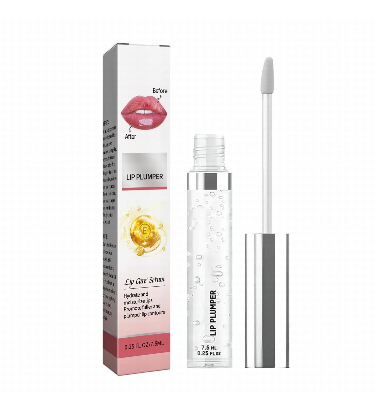 Outfmvch Roller Lip Gloss 90s Lip Care Lip Oil Hydrating Moisturizer - Plumping Lip Enhancer 7.5ml Clear Pink - 1 Fl Oz - Buy Online on GoSupps.com